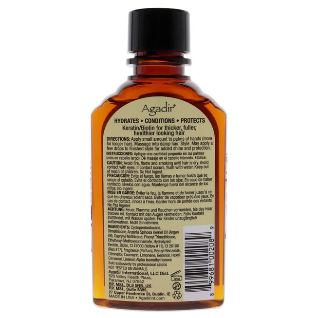 Argan Oil Hair Treatment by Agadir for Unisex - 4 oz Treatment, , alternate image number null