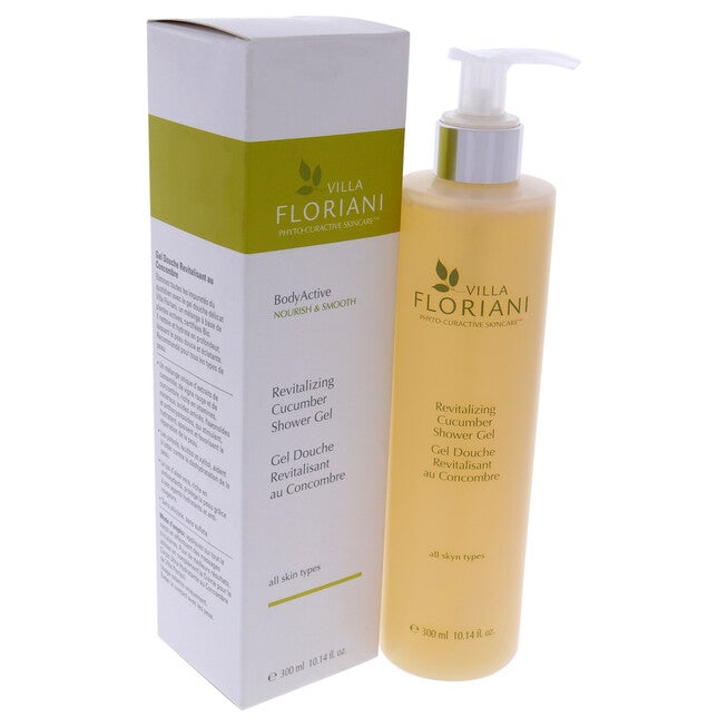 Revitalizing Shower Gel - Cucumber by Villa Floriani for Women - 10.14 oz Shower Gel, See Description, alternate image number 2