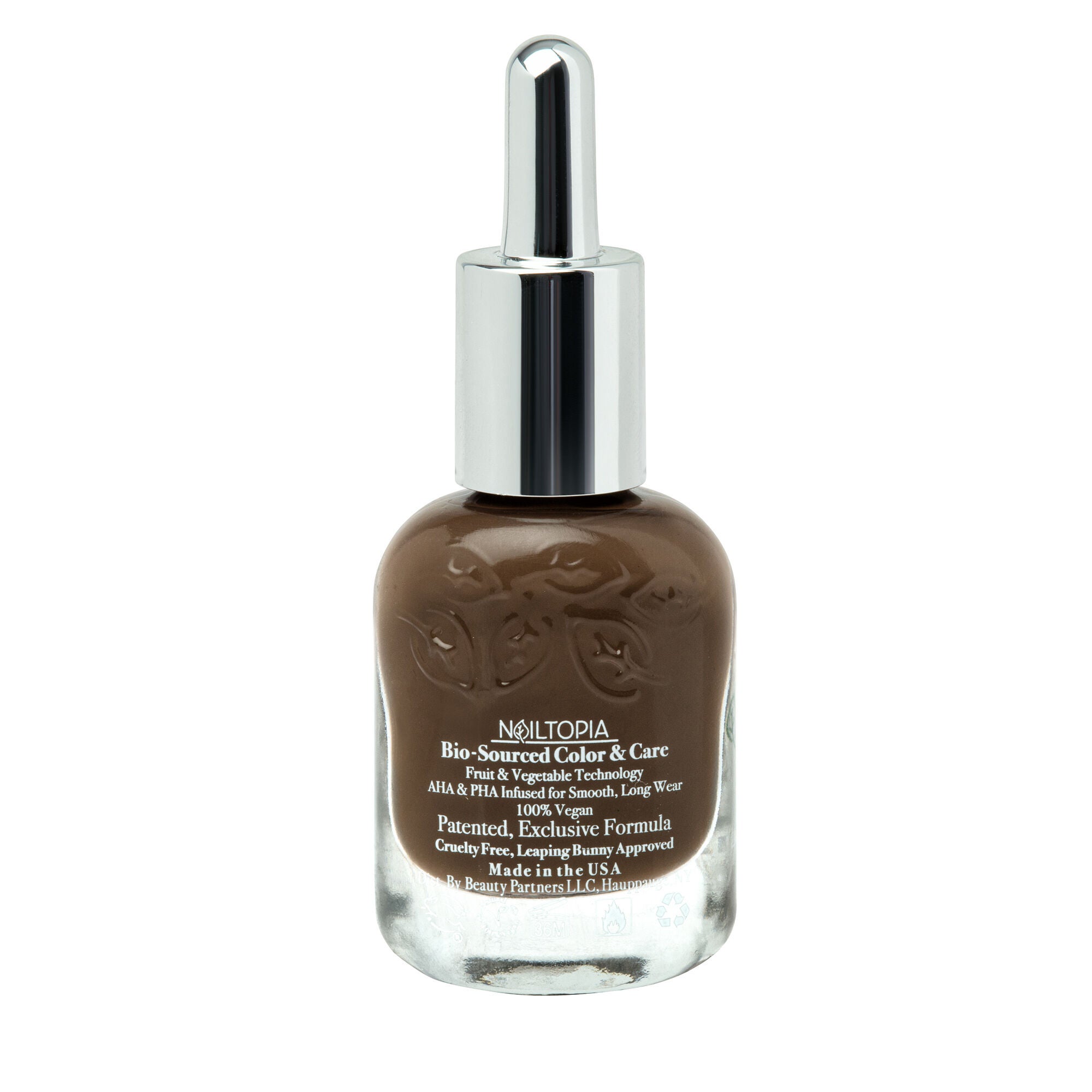 Bio-Sourced Chip Free Nail Lacquer - But First Coffee by Nailtopia for Women - 0.41 oz Nail Polish, See Description, alternate image number 2