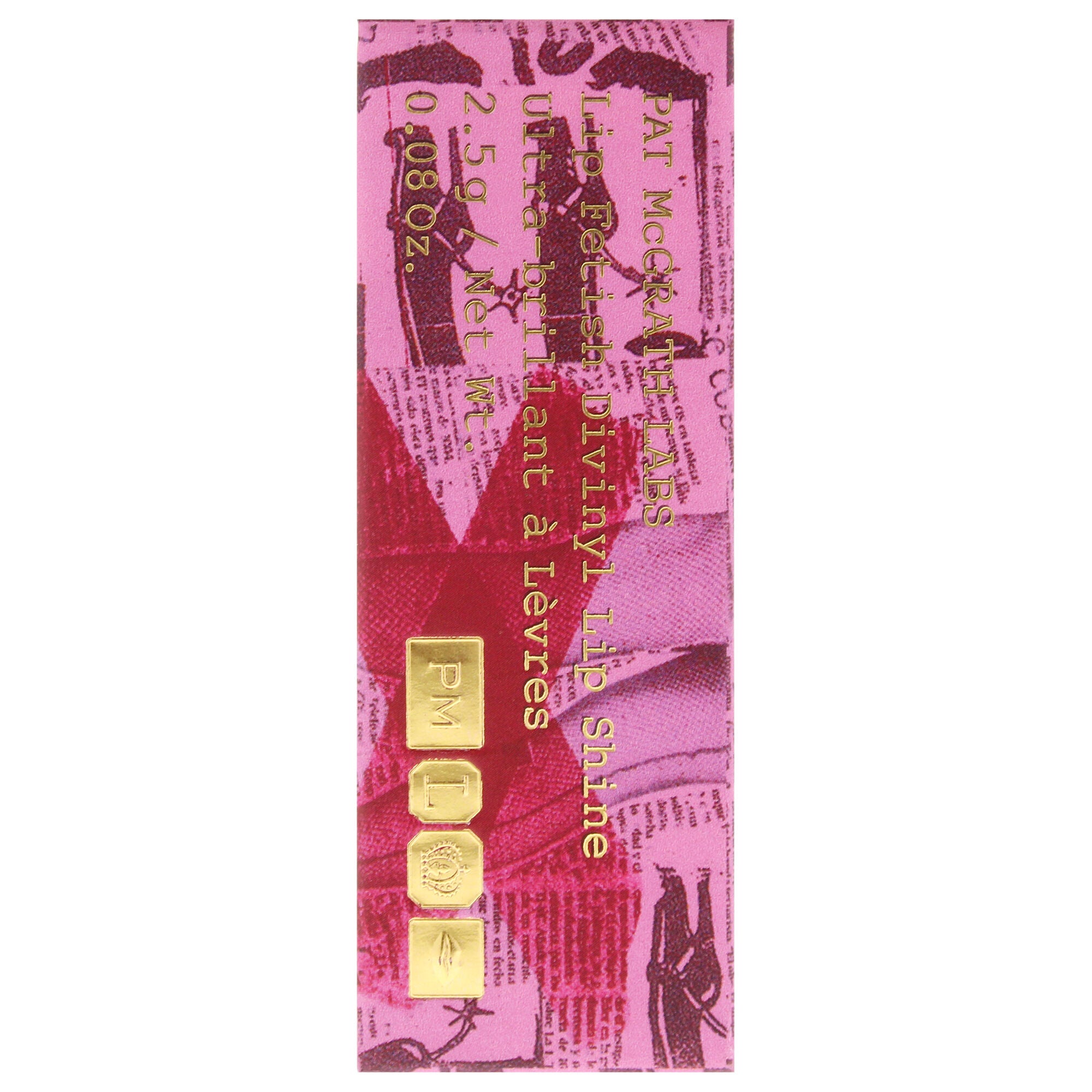 Lip Fetish Divinyl Lip Shine - 592 Boudoir Rose by Pat Mcgrath Labs for Women - 0.08 oz Lipstick, Pink, alternate image number 2