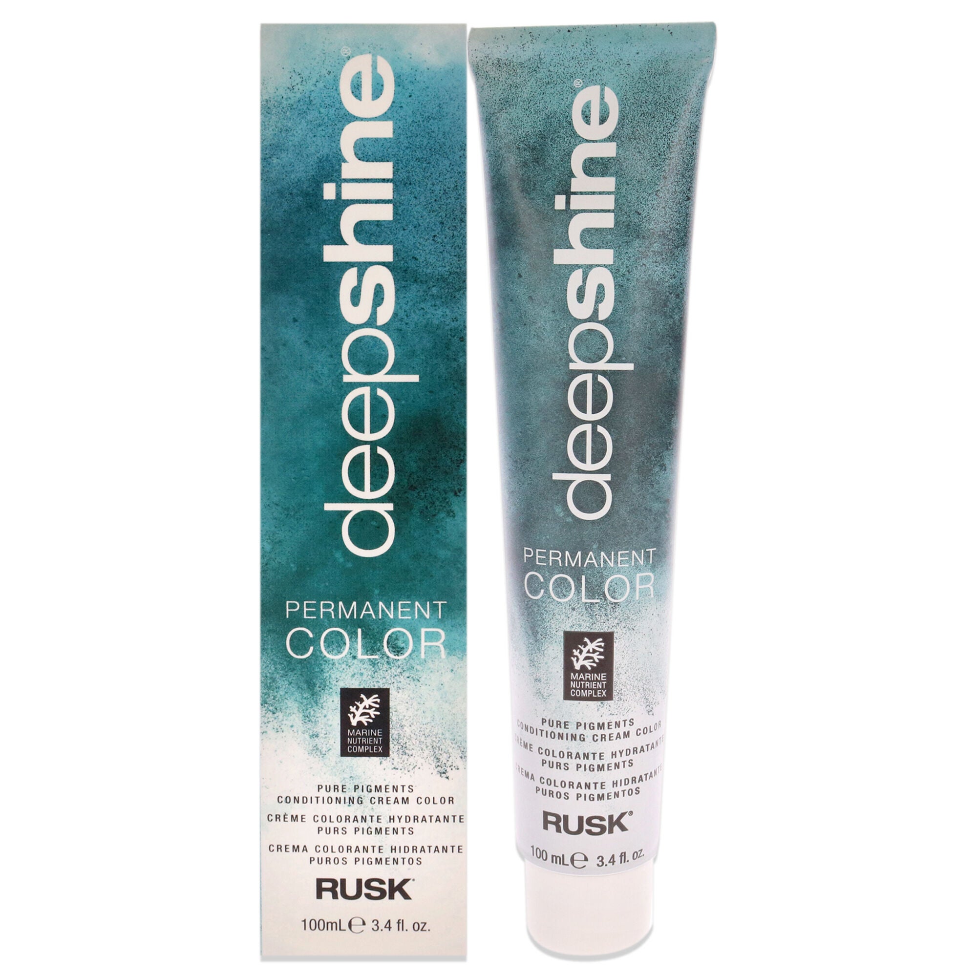 Deepshine Pure Pigments Conditioning Cream Color - 1.10BB Intense Blue Black by Rusk for Unisex - 3.4 oz Hair Color, , alternate image number 5