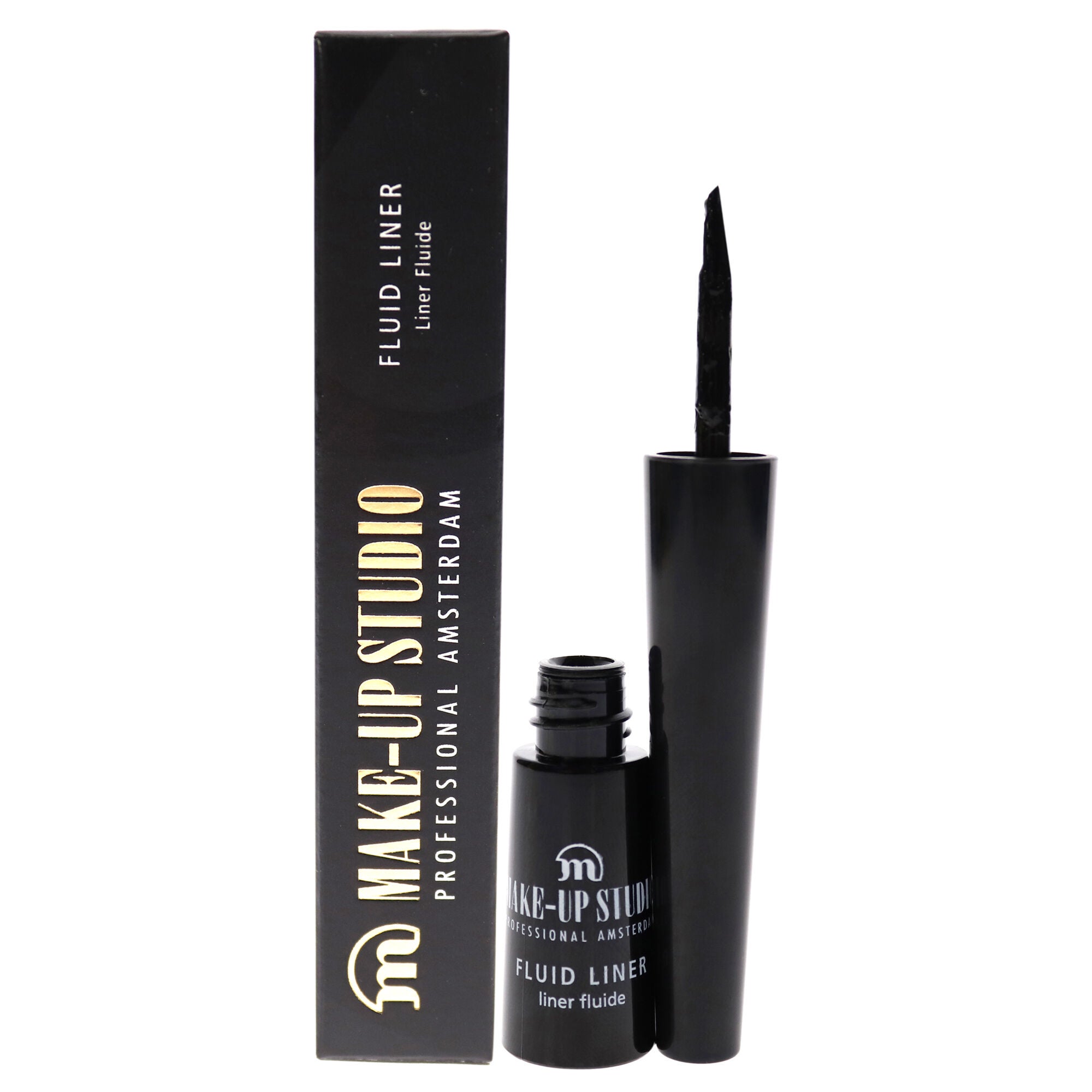 Fluid Liner Eyeliner - Sparkling Black by Make-Up Studio for Women - 0.08 oz Eyeliner, See Description, hi-res image number 0