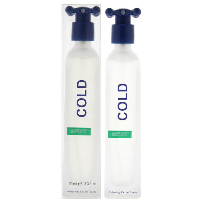 Cold by United Colors of Benetton for Men - 3.3 oz EDT Spray, NA, hi-res image number null