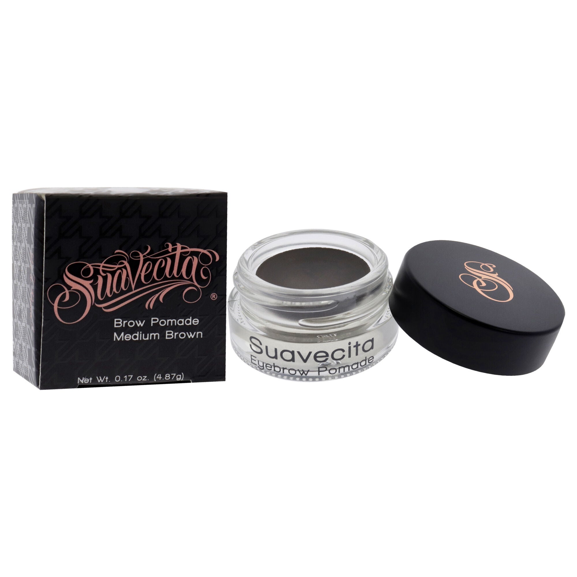 Brow Pomade - Medium Brown by Suavecito for Women - 0.17 oz Pomade, See Description, alternate image number 1