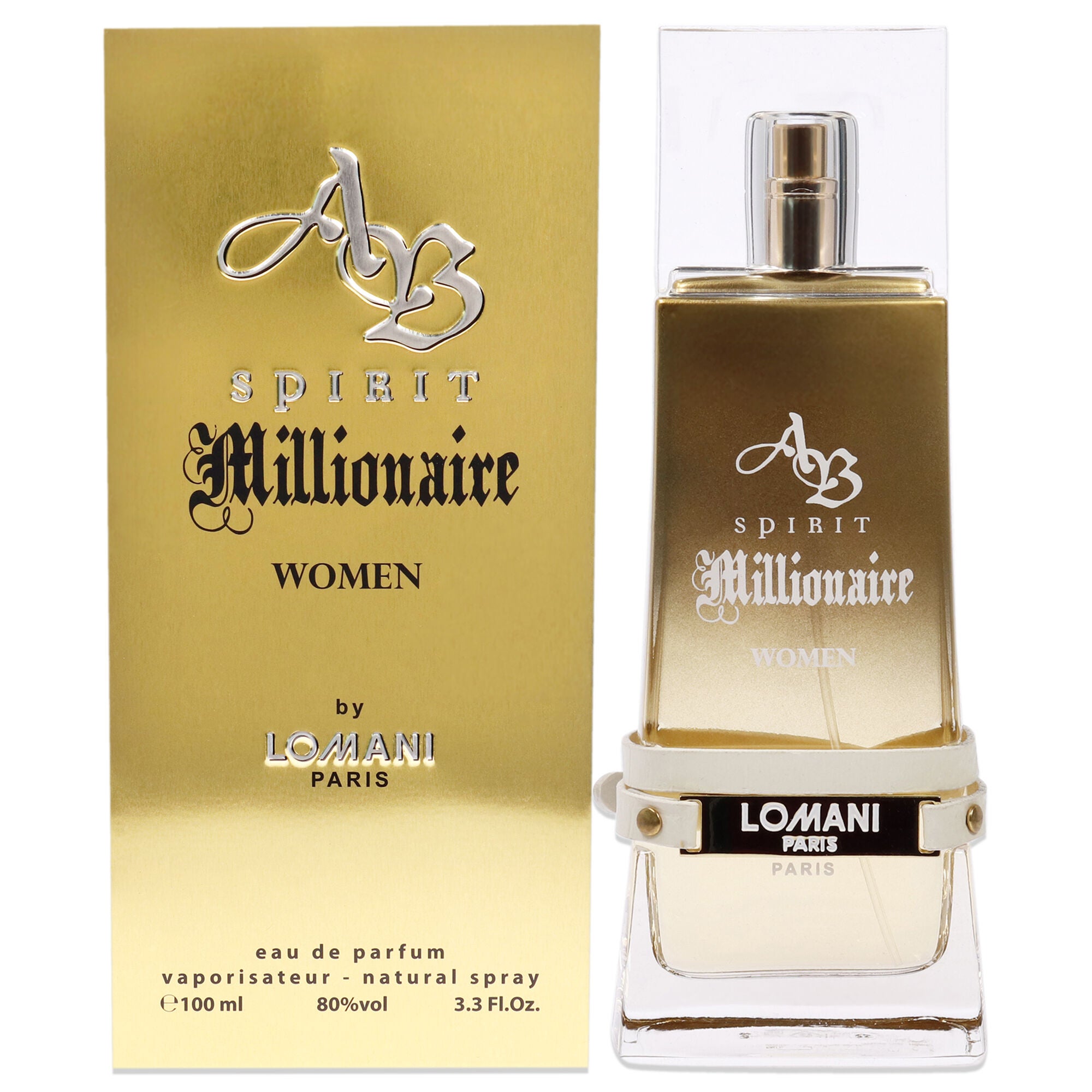 AB Spirit Millionaire by Lomani for Women - 3.3 oz EDP Spray, See Description, hi-res image number 0