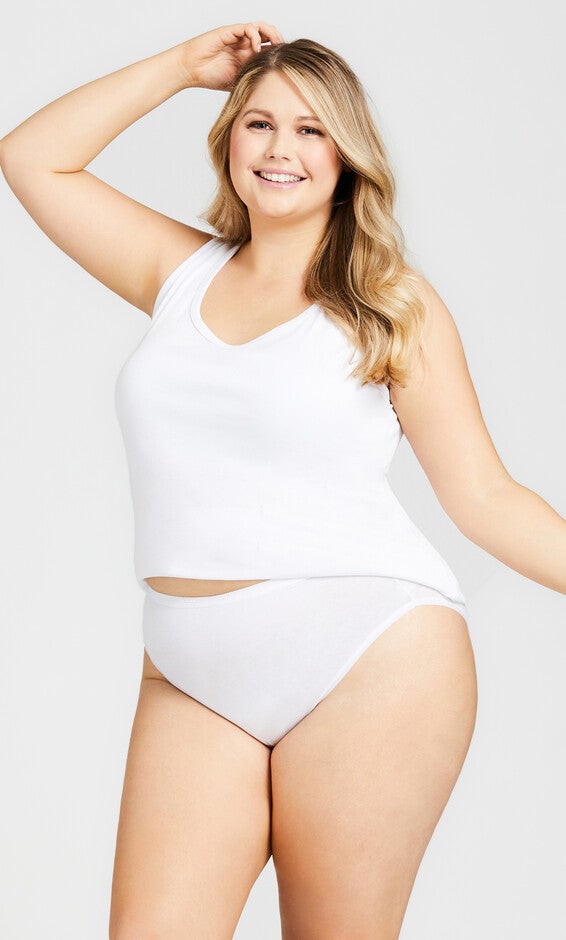 Comfort Hi Cut Brief - white, , alternate image number 4