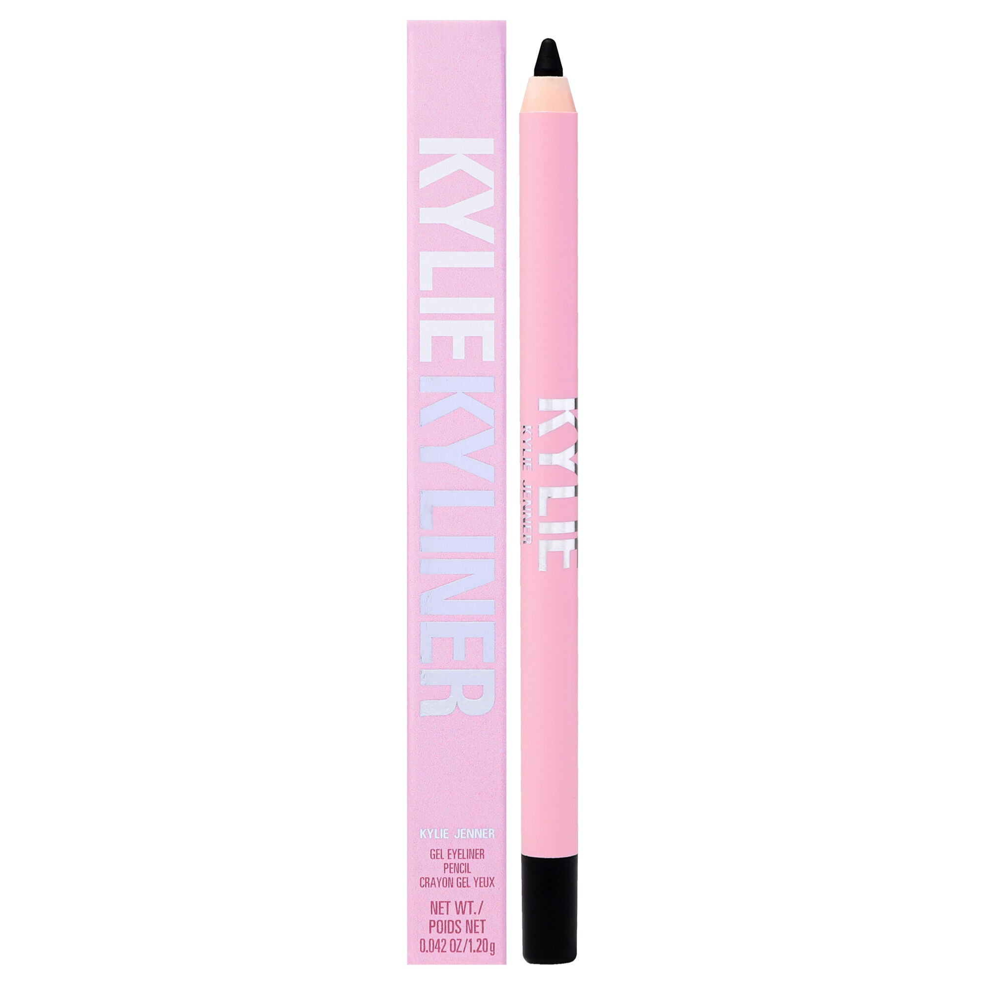 Kyliner Gel Eyeliner Pencil - 001 Matte Black by Kylie Cosmetics for Women - 0.042 oz Eyeliner, See Description, hi-res image number 0