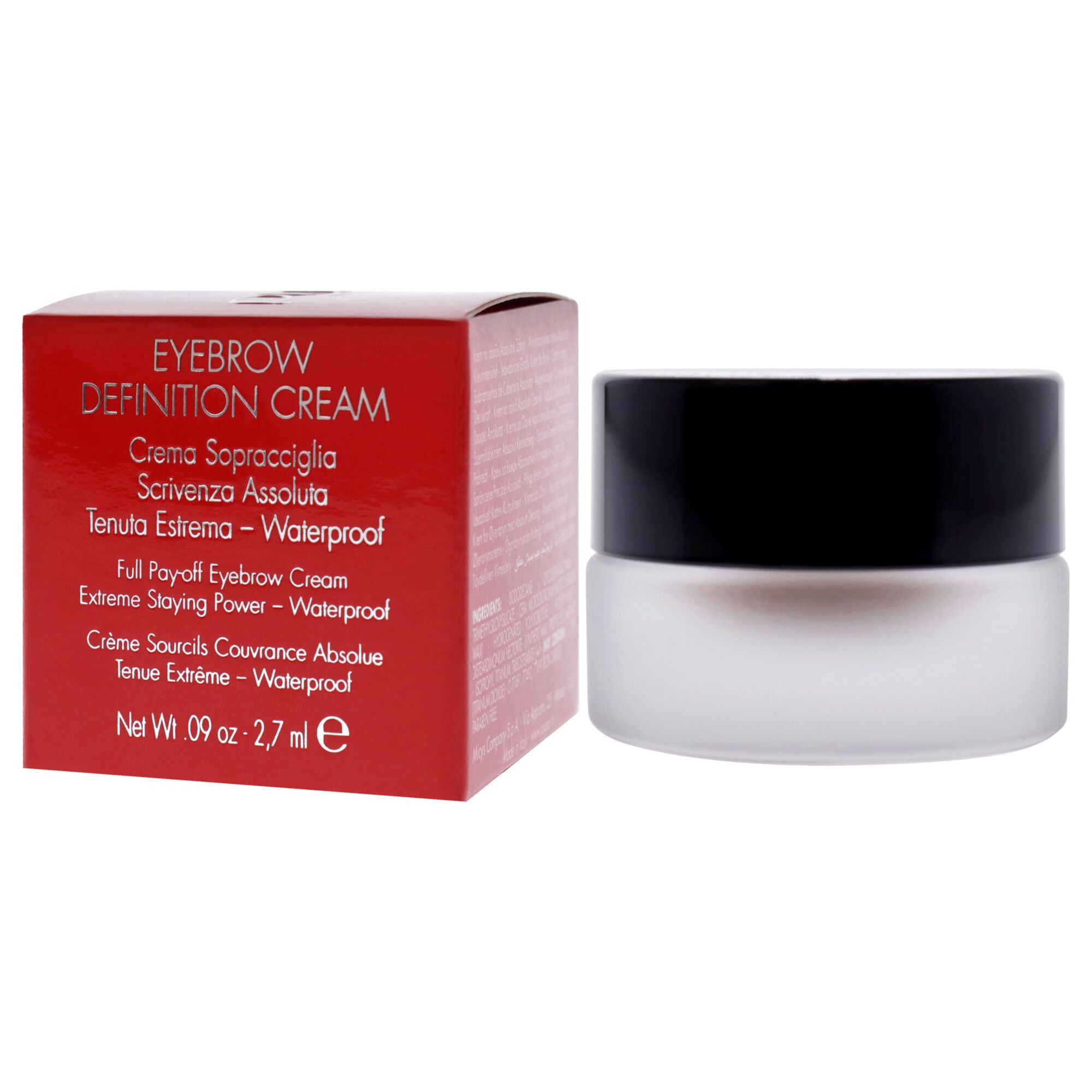 Eyebrow Definition Cream - 002 Halzenut by Pupa Milano for Women - 0.09 oz Eyebrow, See Description, alternate image number 2