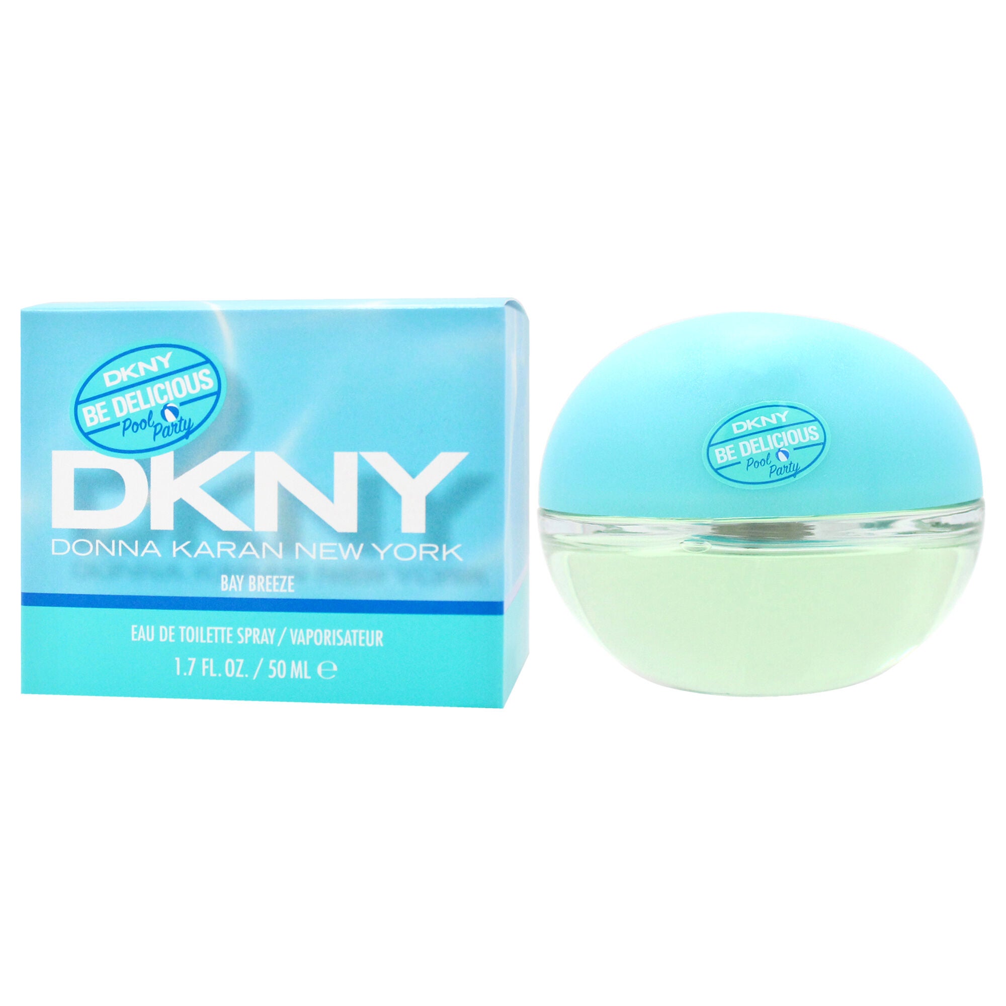 DKNY Be Delicious Pool Party - Bay Breeze by Donna Karan for Women - 1.7 oz EDT Spray, Clear, alternate image number 3