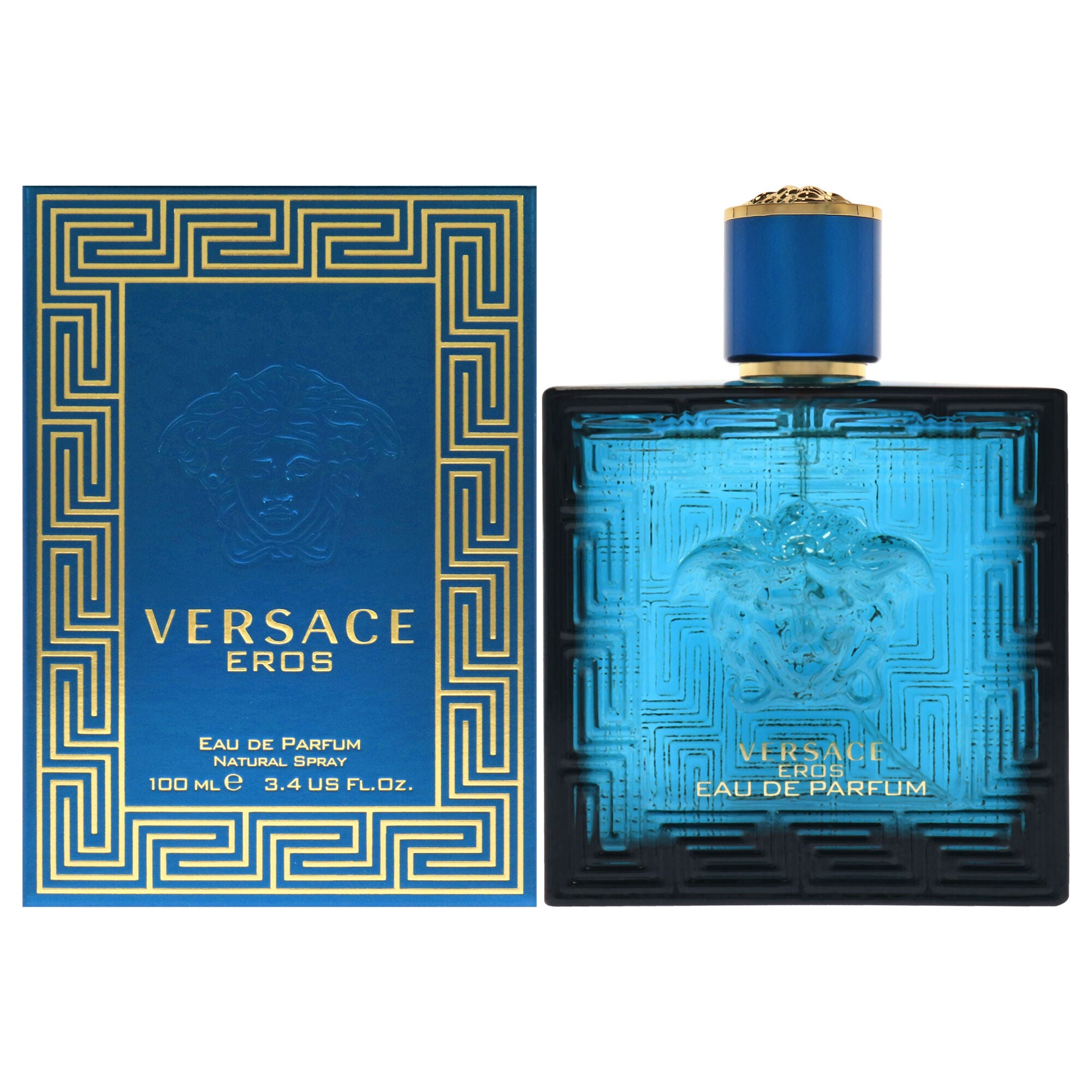 Versace Eros by Versace for Men - 3.4 oz EDP Spray, See Description, hi-res image number 0