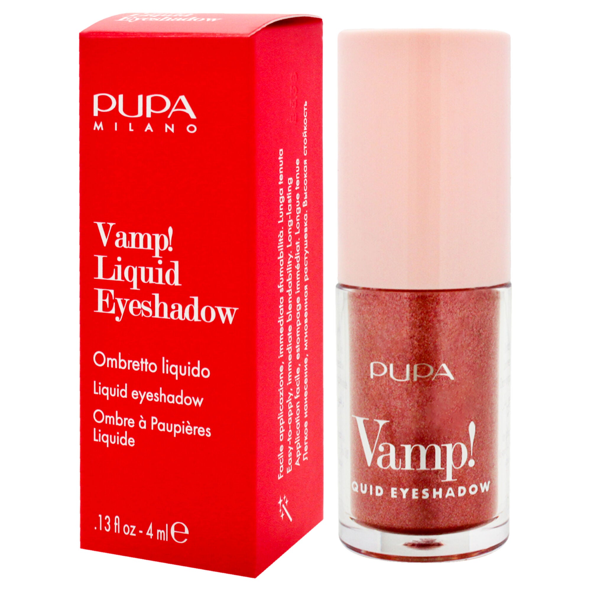 Vamp! Liquid Eyeshadow - 004 Rose by Pupa Milano for Women - 0.13 oz Eye Shadow, See Description, alternate image number 3