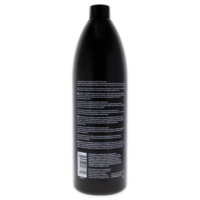 Colour Producers Creme Developer 30 Volume by Colours By Gina for Unisex - 33.8 oz Lightener, See Description, alternate image number 2