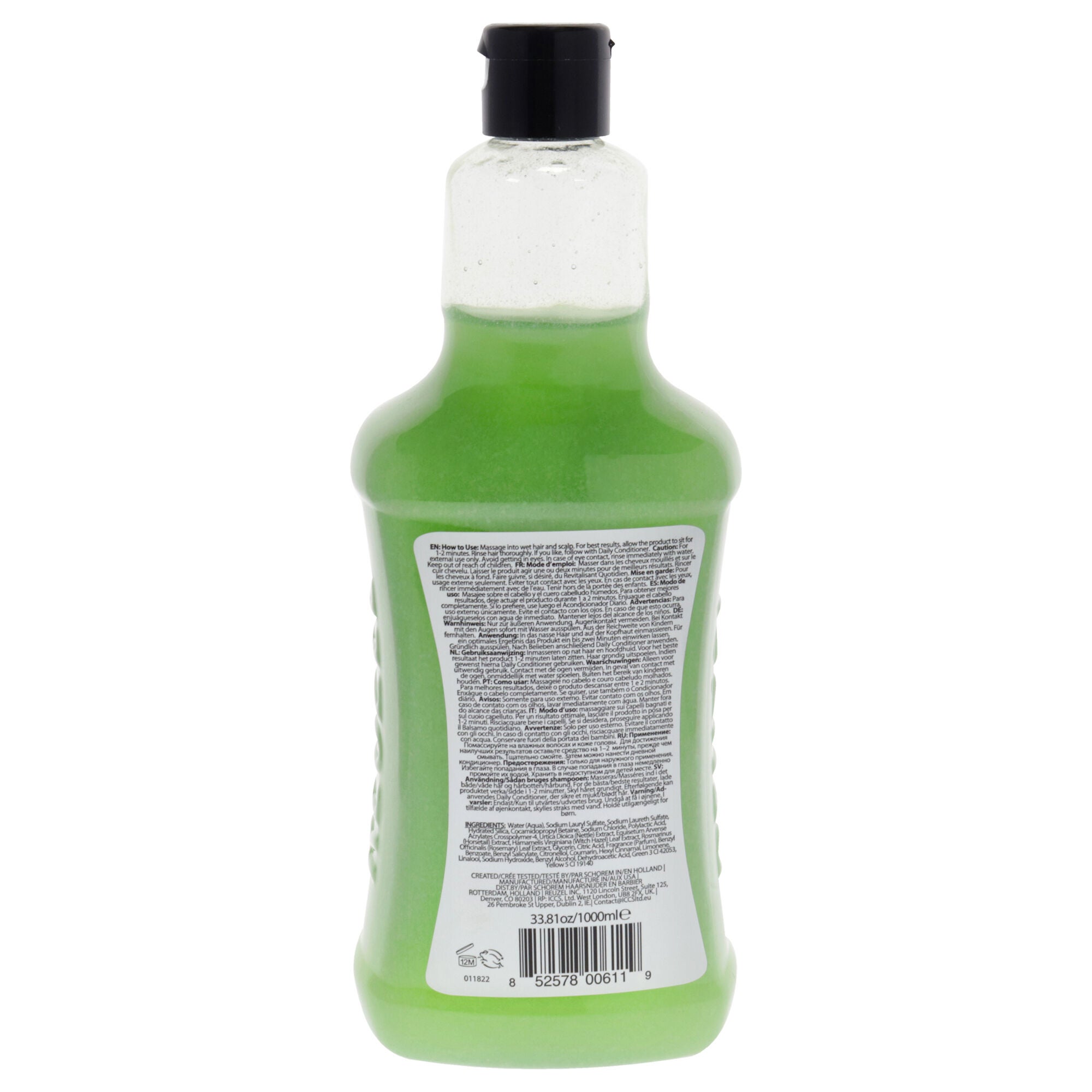 Scrub Shampoo by Reuzel for Men - 33.81 oz Shampoo, See Description, alternate image number 1