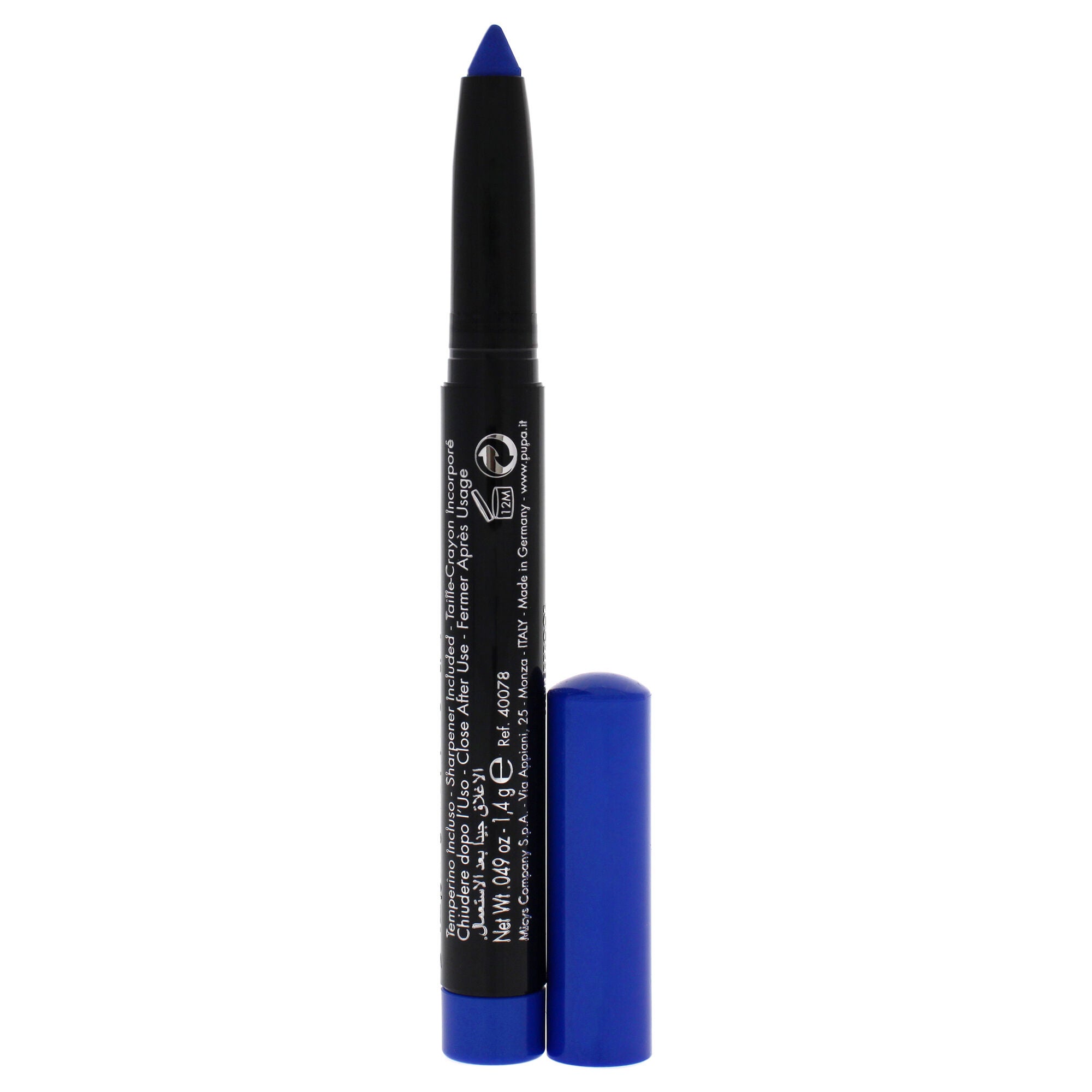 Made To Last Eyeshadow Waterproof - 009 Atlantic Blue by Pupa Milano for Women - 0.049 oz Eye Shadow, See Description, alternate image number 1