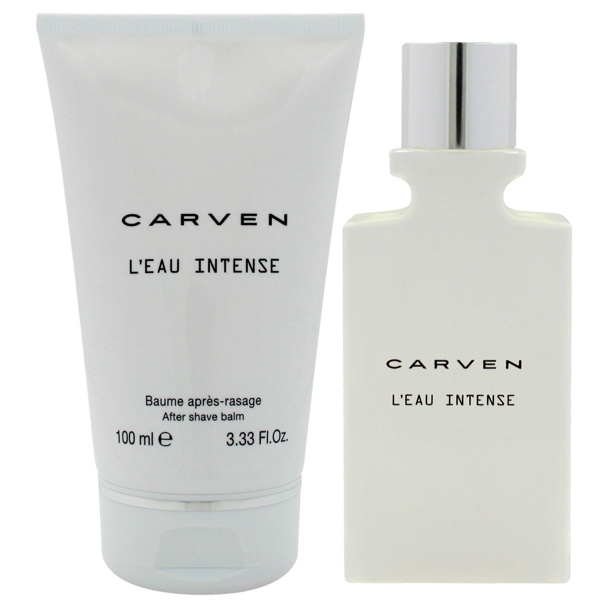 LEau Intense by Carven for Men - 2 Pc Gift Set 1.66oz EDT Spray, 3.33oz After Shave Balm, See Description, alternate image number 4