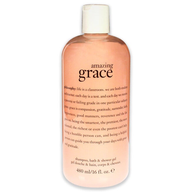 Amazing Grace Perfumed Shampoo Bath & Shower Gel by Philosophy for Unisex - 16 oz Bath & Shower Gel, , alternate image number 4