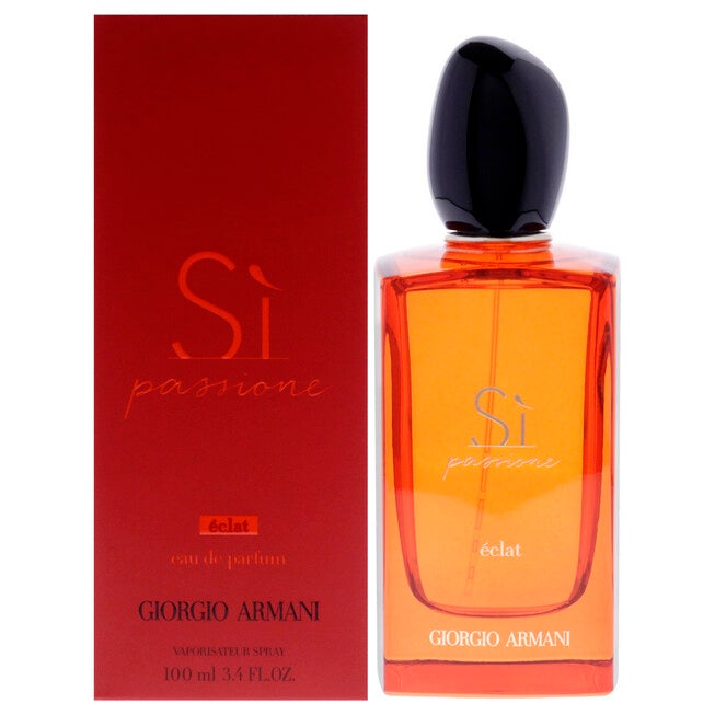 Si Passione Eclat by Giorgio Armani for Women - 3.4 oz EDP Spray, Clear, hi-res image number 0
