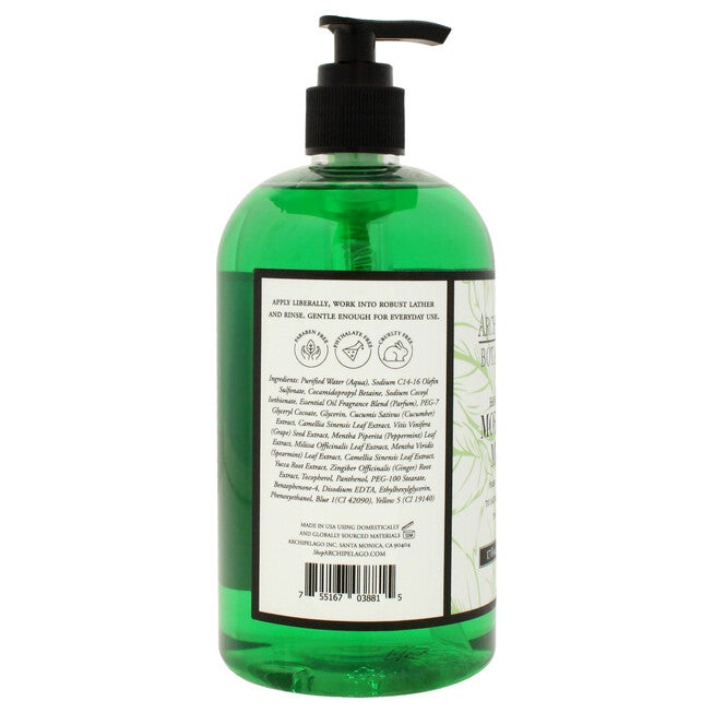 Hand Wash - Morning Mint by Archipelago Botanicals for Unisex - 17 oz Hand Wash, See Description, alternate image number 2