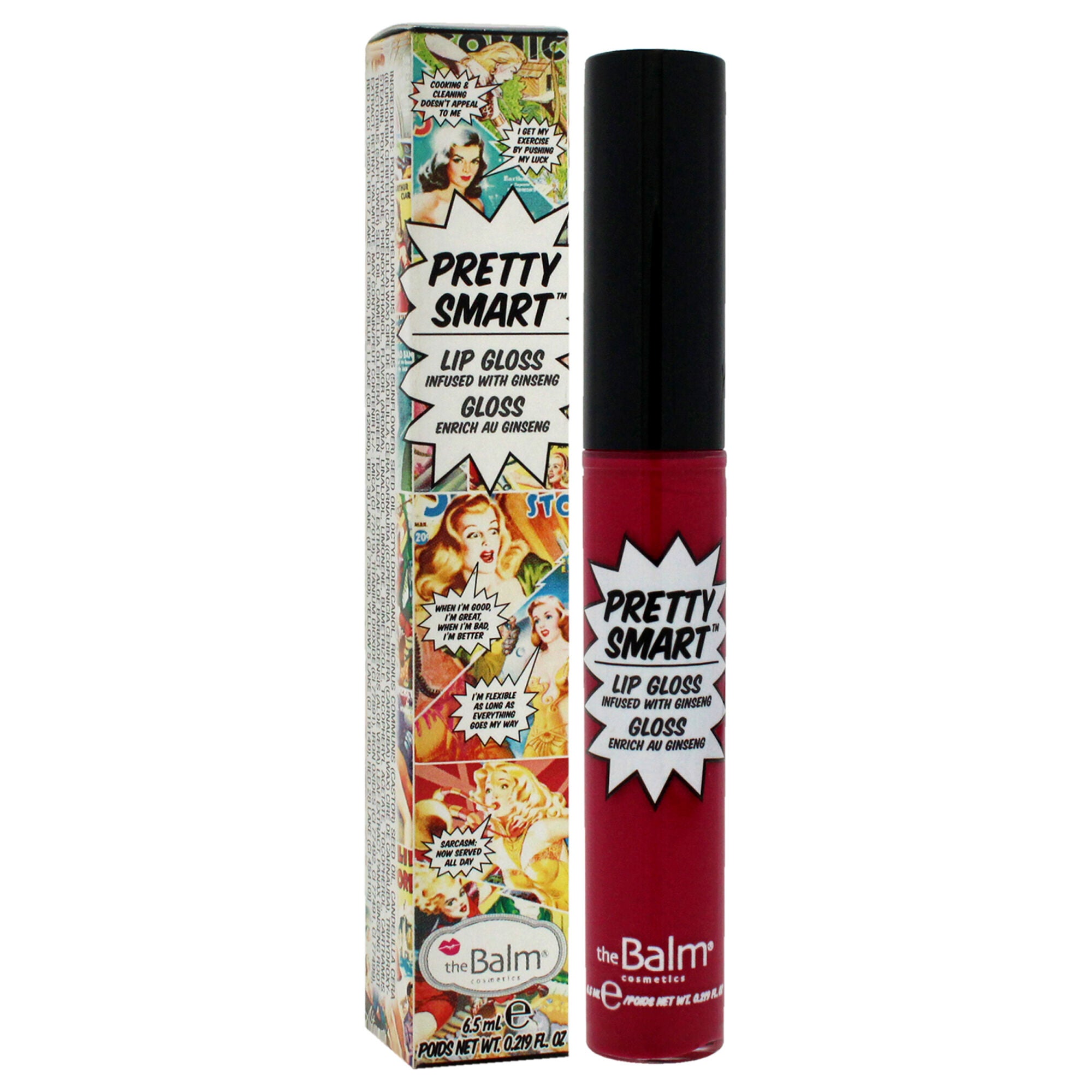 Pretty Smart Lip Gloss - Pow! by the Balm for Women - 0.219 oz Lip Gloss, See Description, alternate image number 1