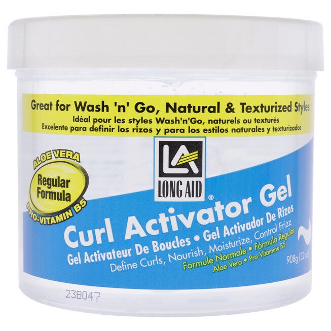 Long-Aid Curl Activator Gel by Ampro for Women - 32 oz Gel, See Description, hi-res image number 0