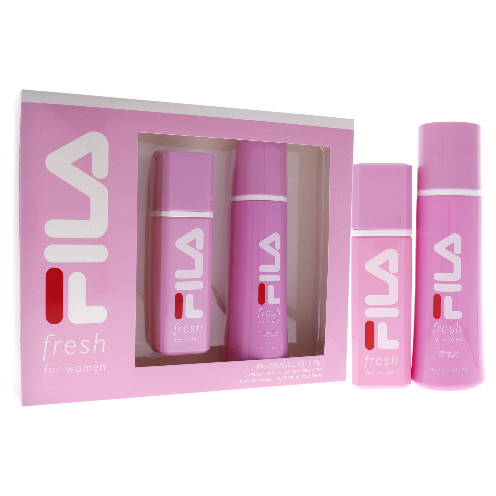 Fila Fresh by Fila for Women - 2 Pc Gift Set 3.4oz EDP Spray, 8.4oz Body Spray, See Description, alternate image number 1