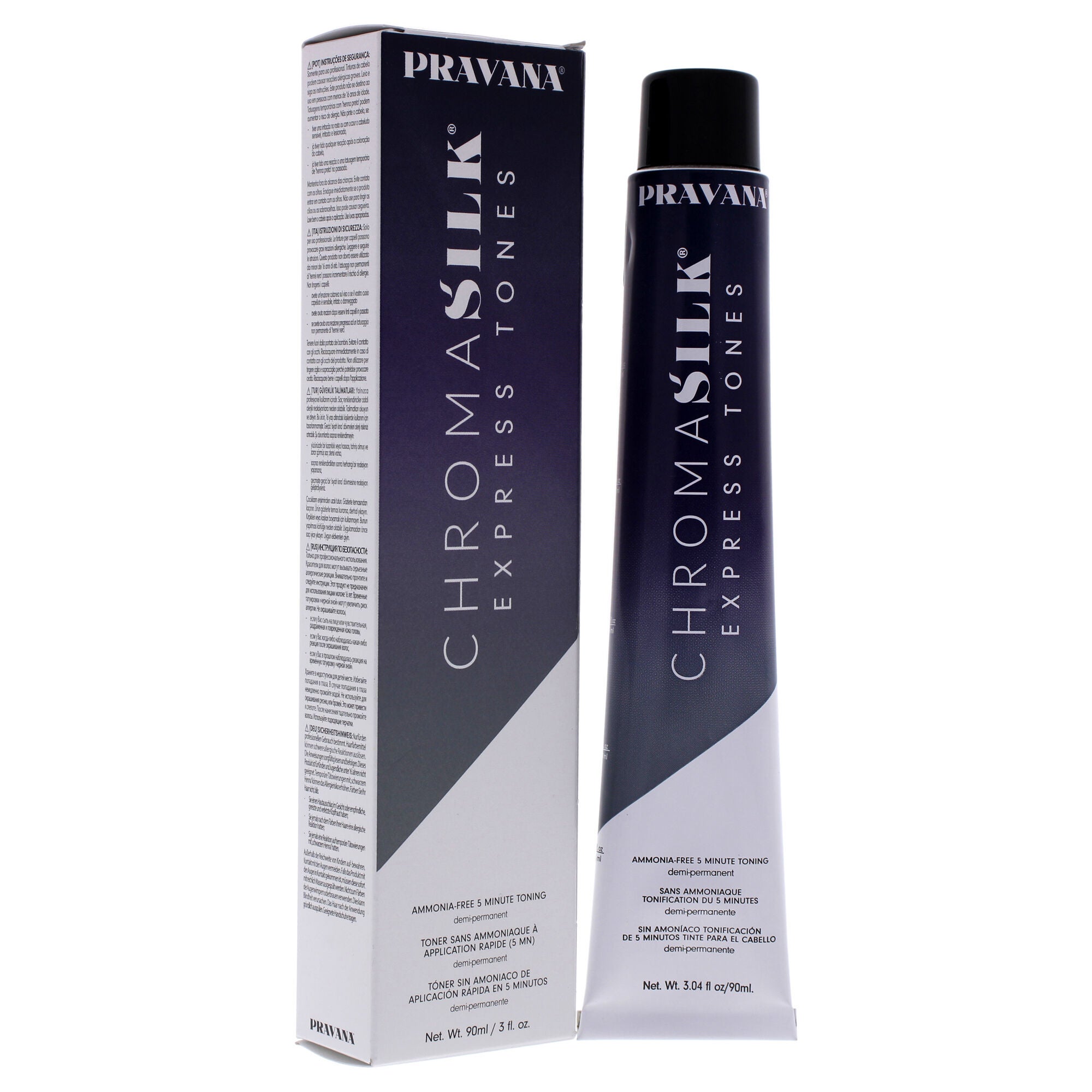 ChromaSilk Express Tones - Beige by Pravana for Unisex - 3 oz Hair Color, , alternate image number 6