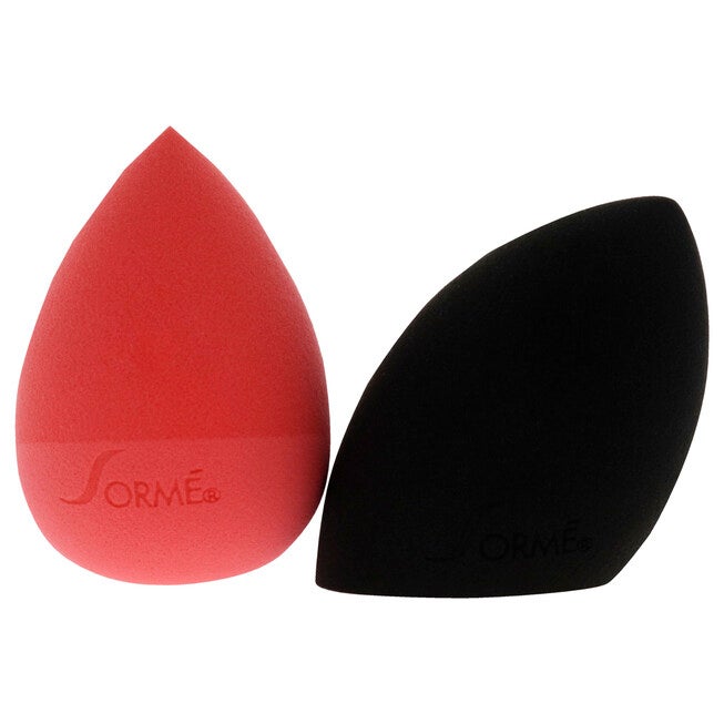 Dew Drop Hybrid Silicone Infused Blender by Sorme Cosmetics for Women - 2 Pc Sponge, See Description, alternate image number 1