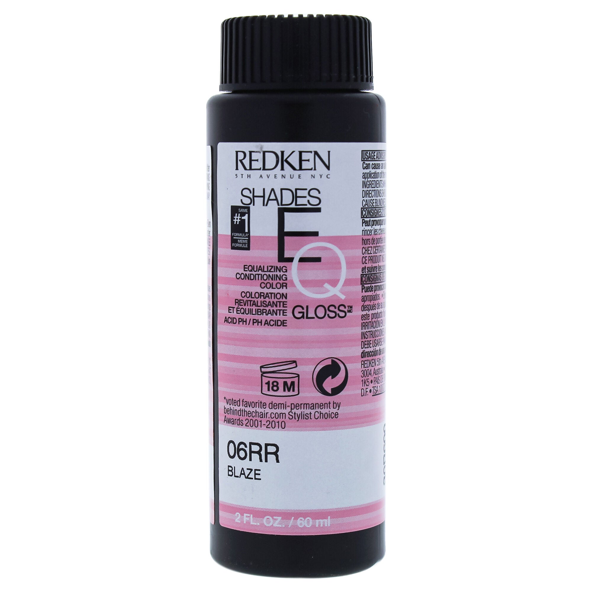 Shades EQ Color Gloss - 06RR Blaze by Redken for Women - 2 oz Hair Color, See Description, alternate image number 2