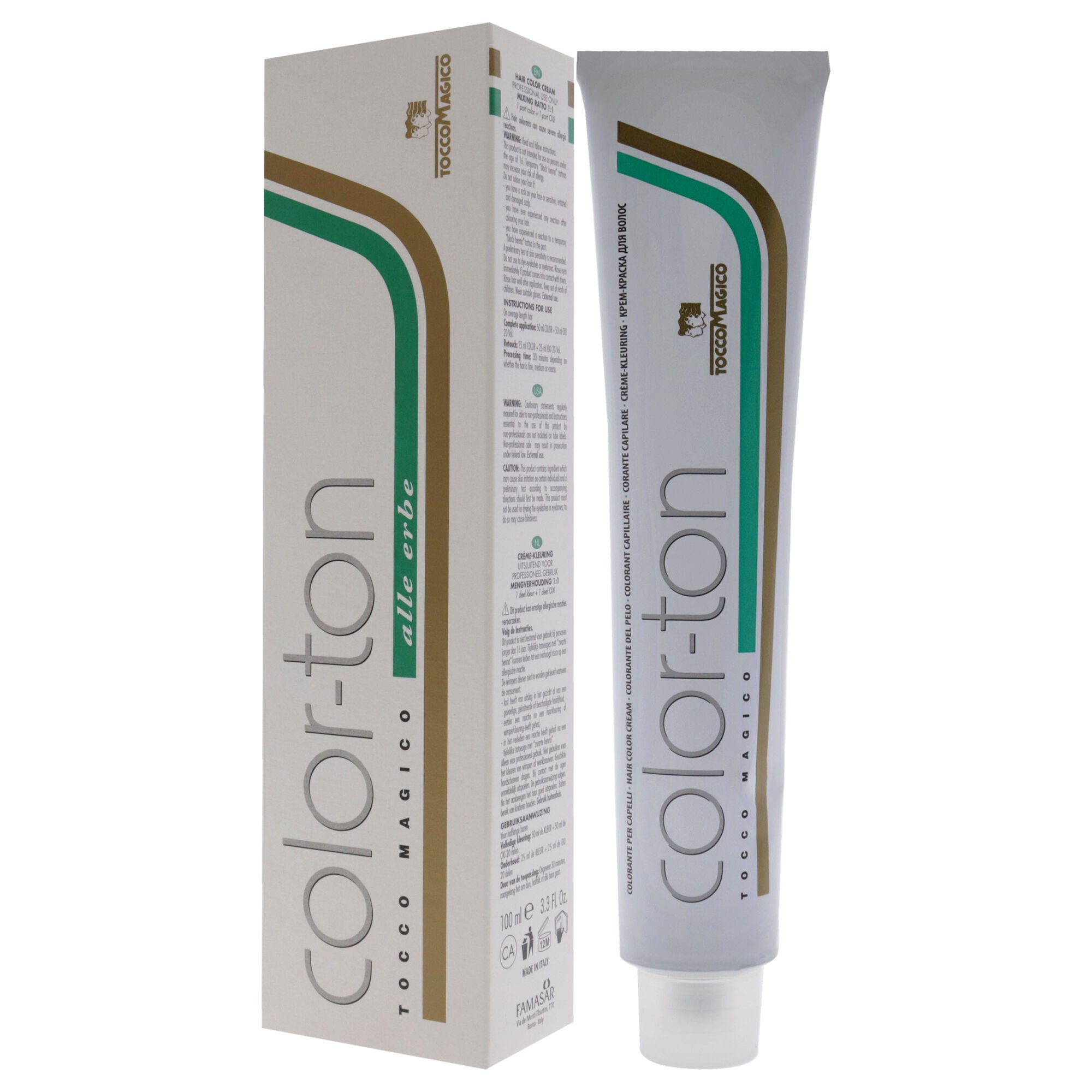 Color-Ton Permanent Hair Color - 6RS-6.65 Light Mahogany by Tocco Magico for Unisex - 3.38 oz Hair Color, , alternate image number 8
