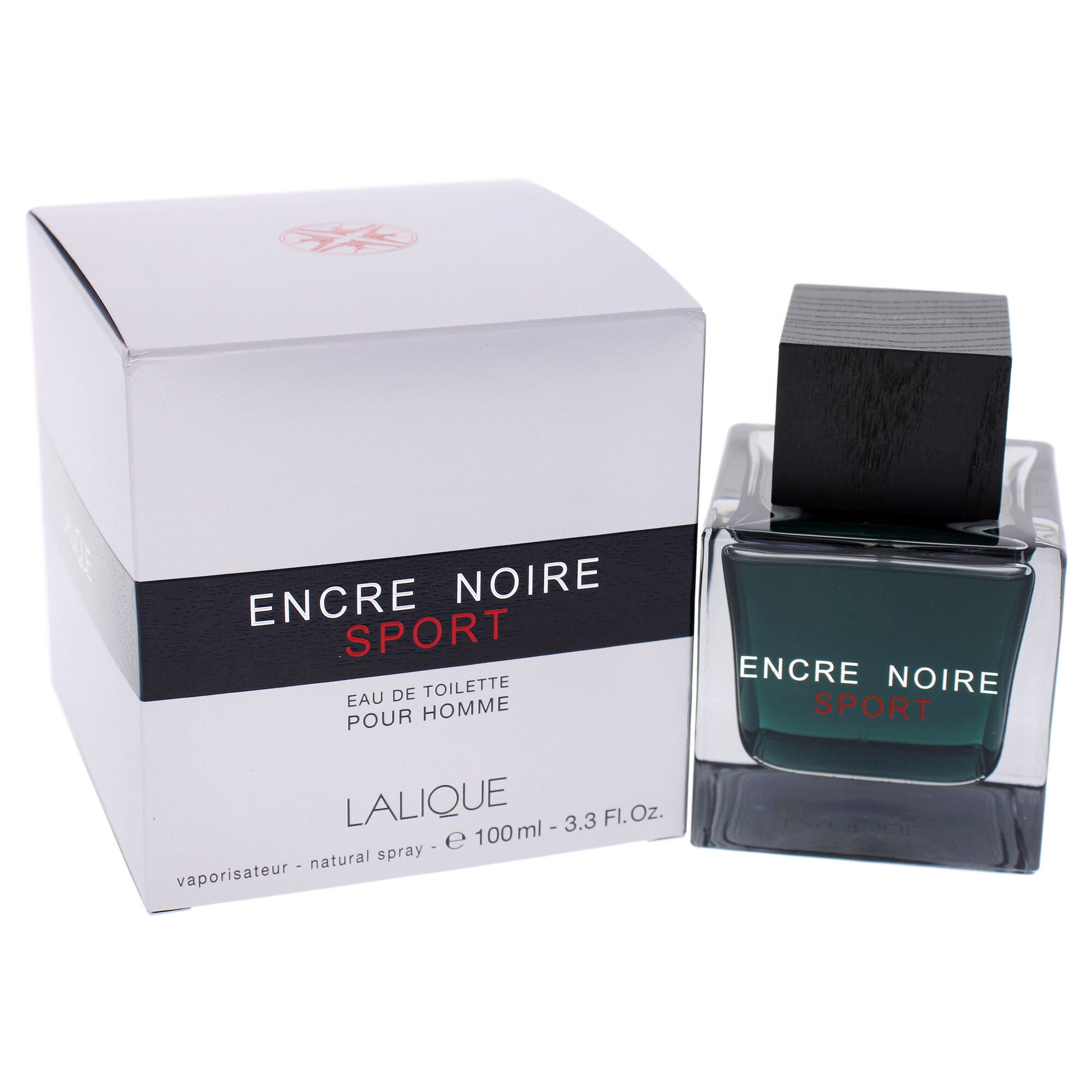 Encre Noire Sport by Lalique for Men - 3.3 oz EDT Spray, See Description, alternate image number 3