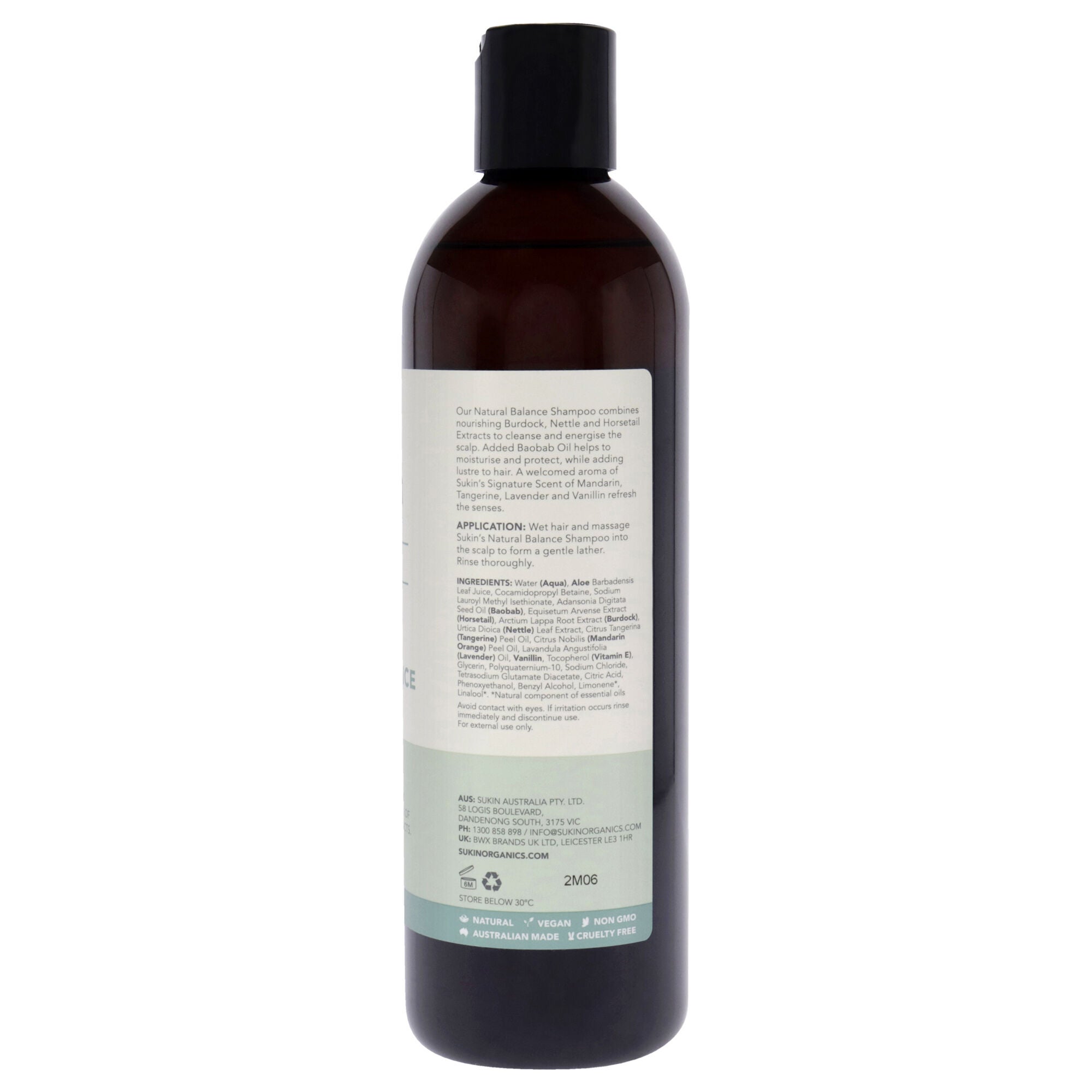 Natural Balance Shampoo by Sukin for Women - 16.9 oz Shampoo, See Description, alternate image number 1