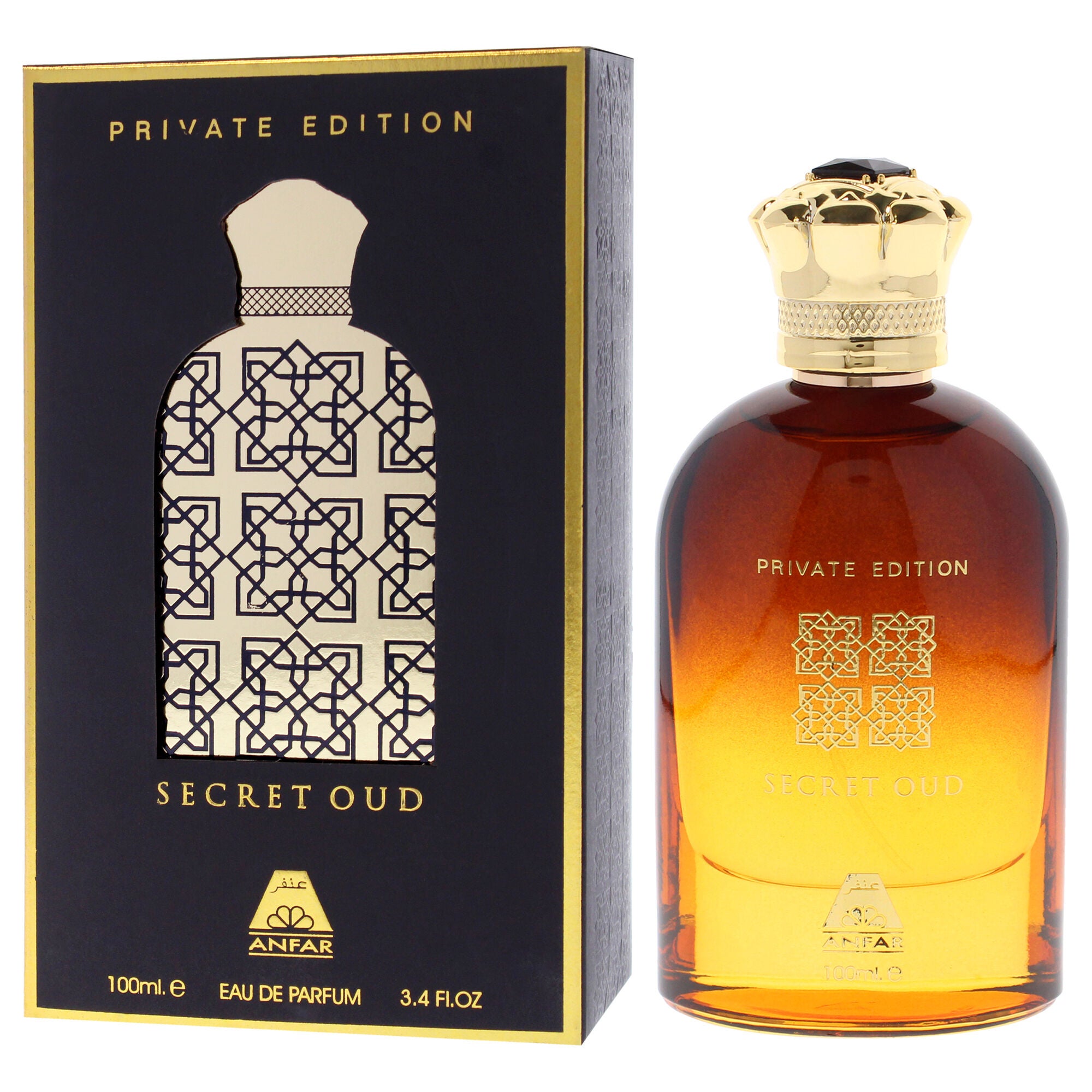 Private Edition - Secret Oud by Anfar for Men - 3.4 oz EDP Spray, See Description, alternate image number 3