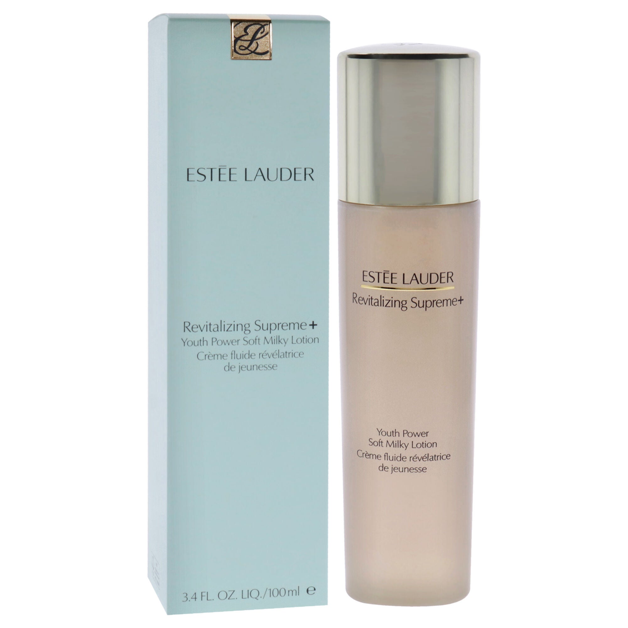Revitalizing Supreme Plus Youth Power Soft Milky Lotion by Estee Lauder for Women - 3.4 oz Lotion, See Description, alternate image number 1
