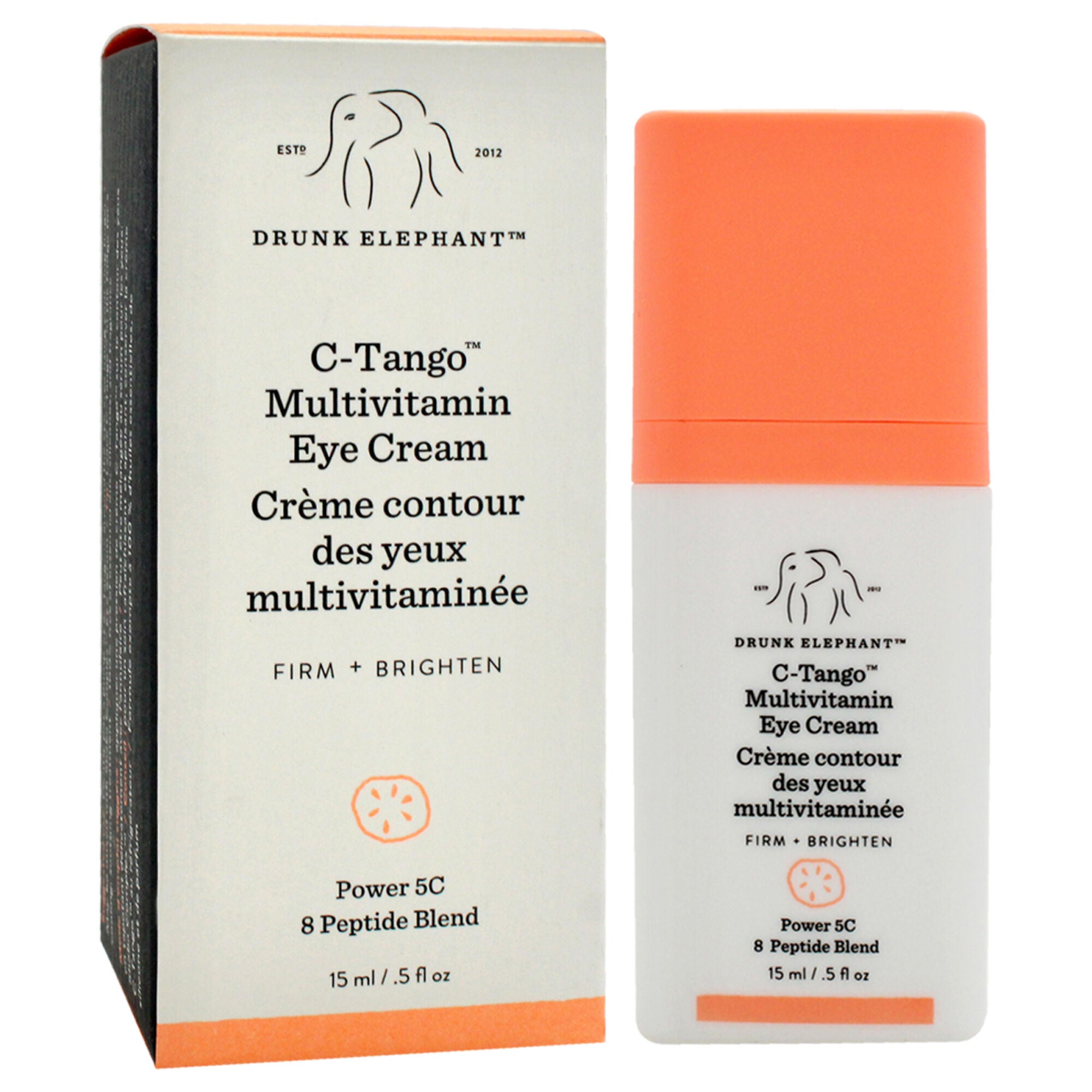 C-Tango Multivitamin Eye Cream by Drunk Elephant for Women - 0.5 oz Cream, White, alternate image number 2