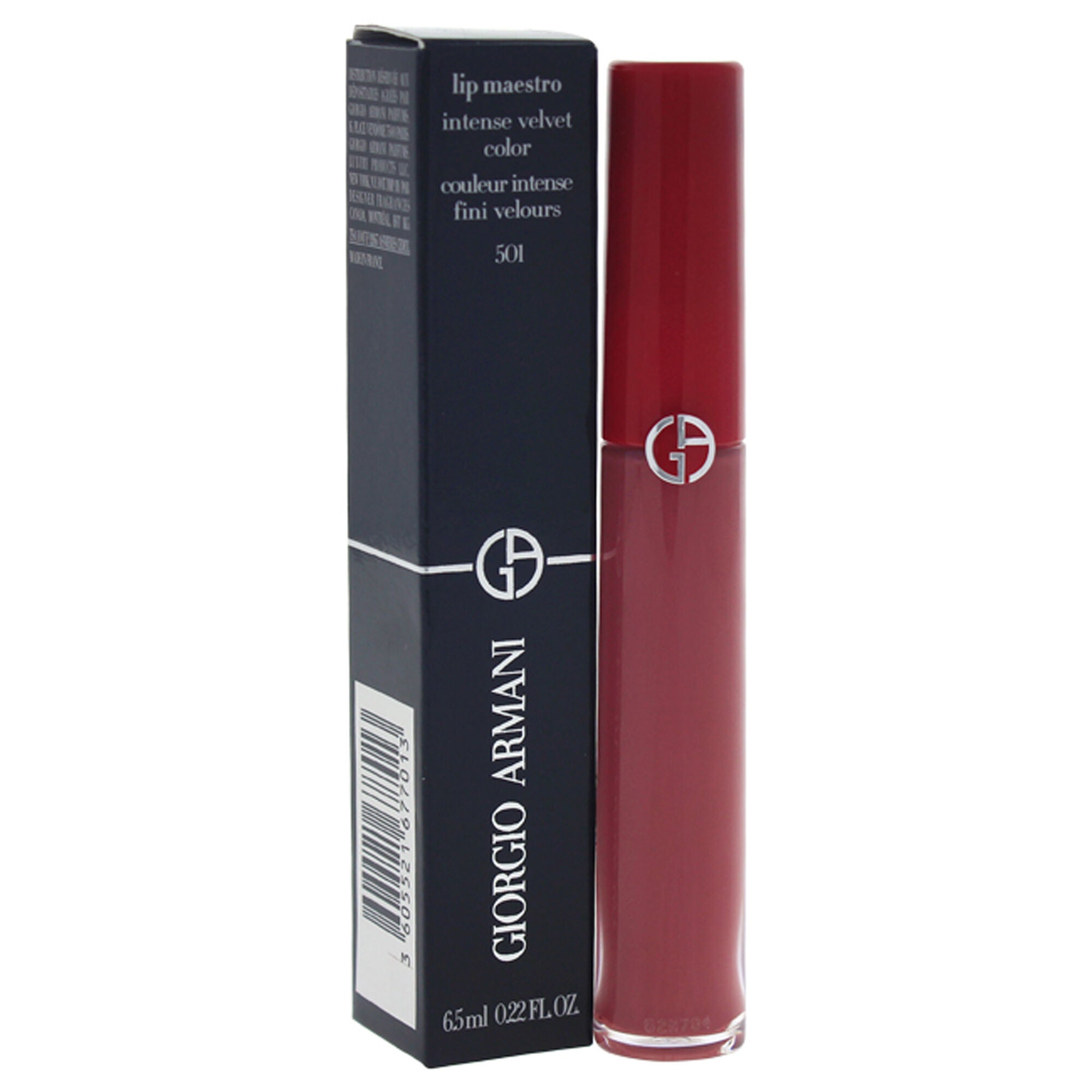 Lip Maestro Intense Velvet Color - 501 Casual Pink by Giorgio Armani for Women - 0.22 oz Lipstick, See Description, hi-res image number 0