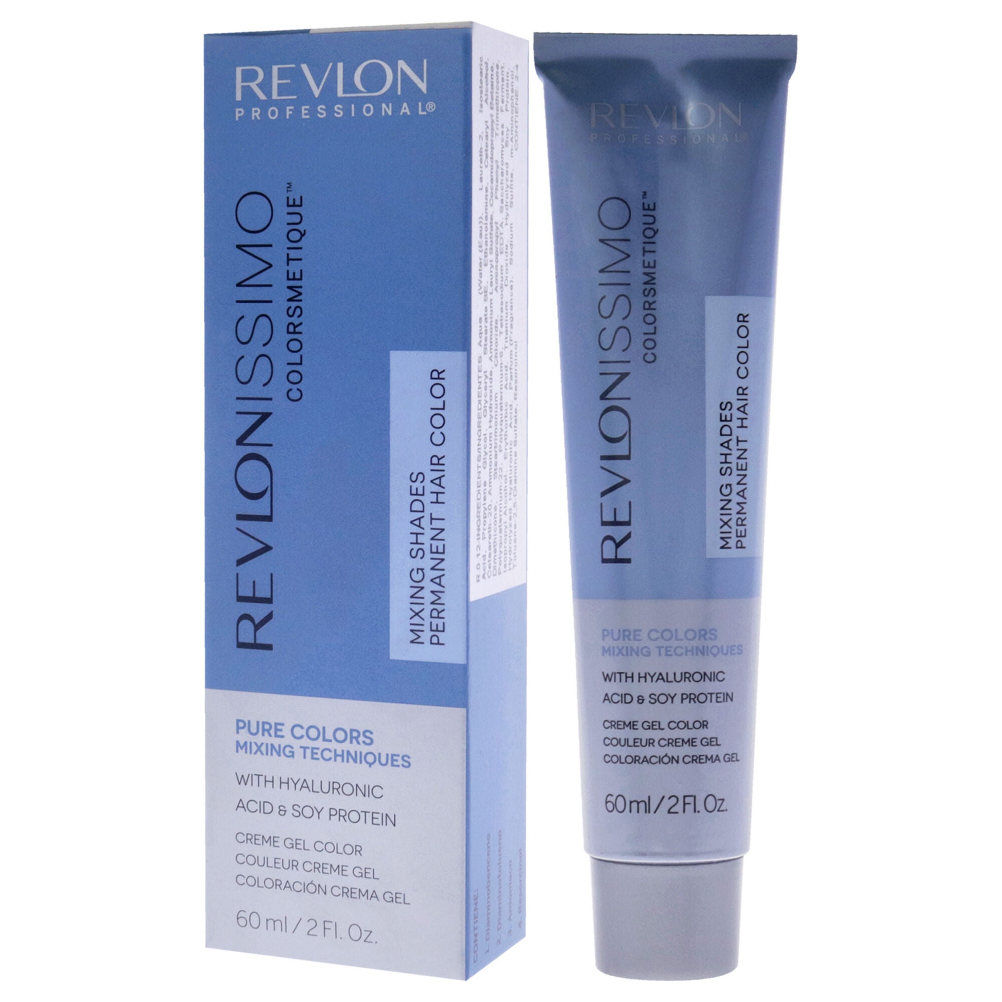 Revlonissimo Colorsmetique Pure Colors - 012 Iridescent Grey by Revlon for Unisex - 2 oz Hair Color, , alternate image number 7