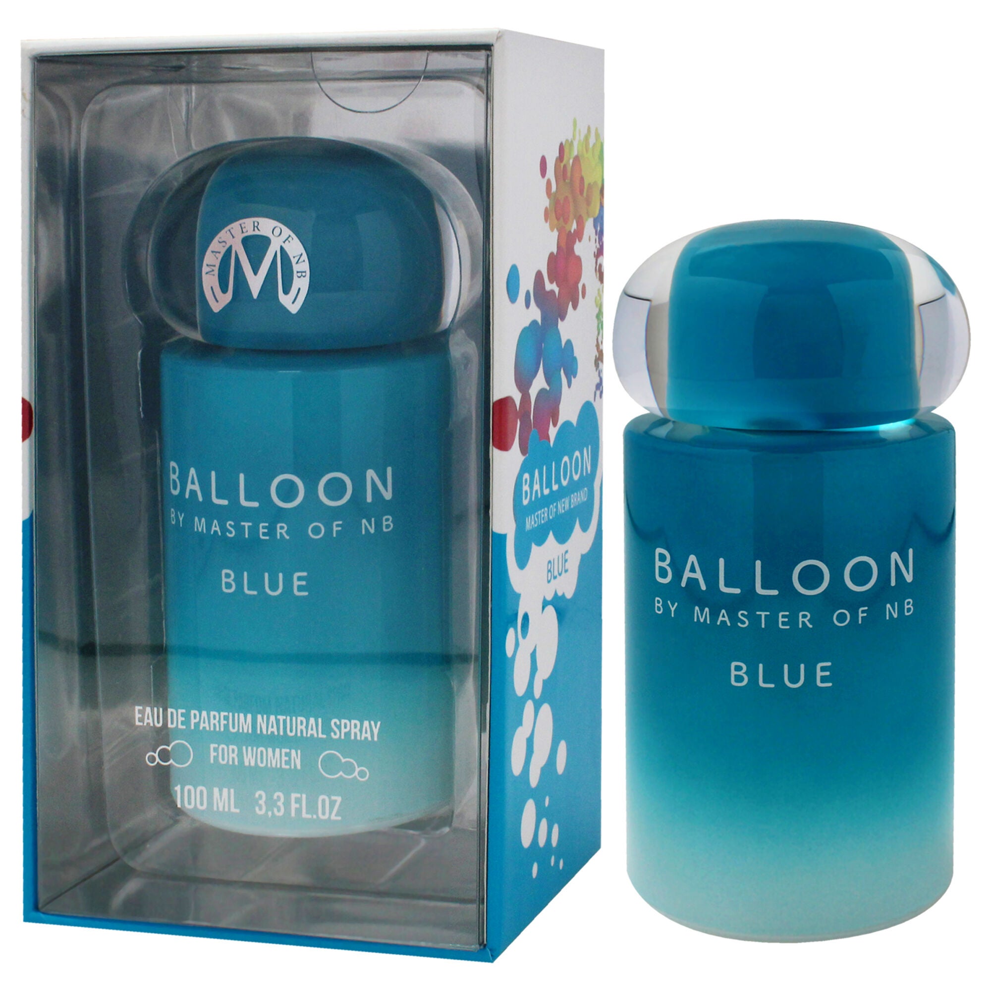 Master Balloon Blue by New Brand for Women - 3.3 oz EDP Spray, See Description, alternate image number 3