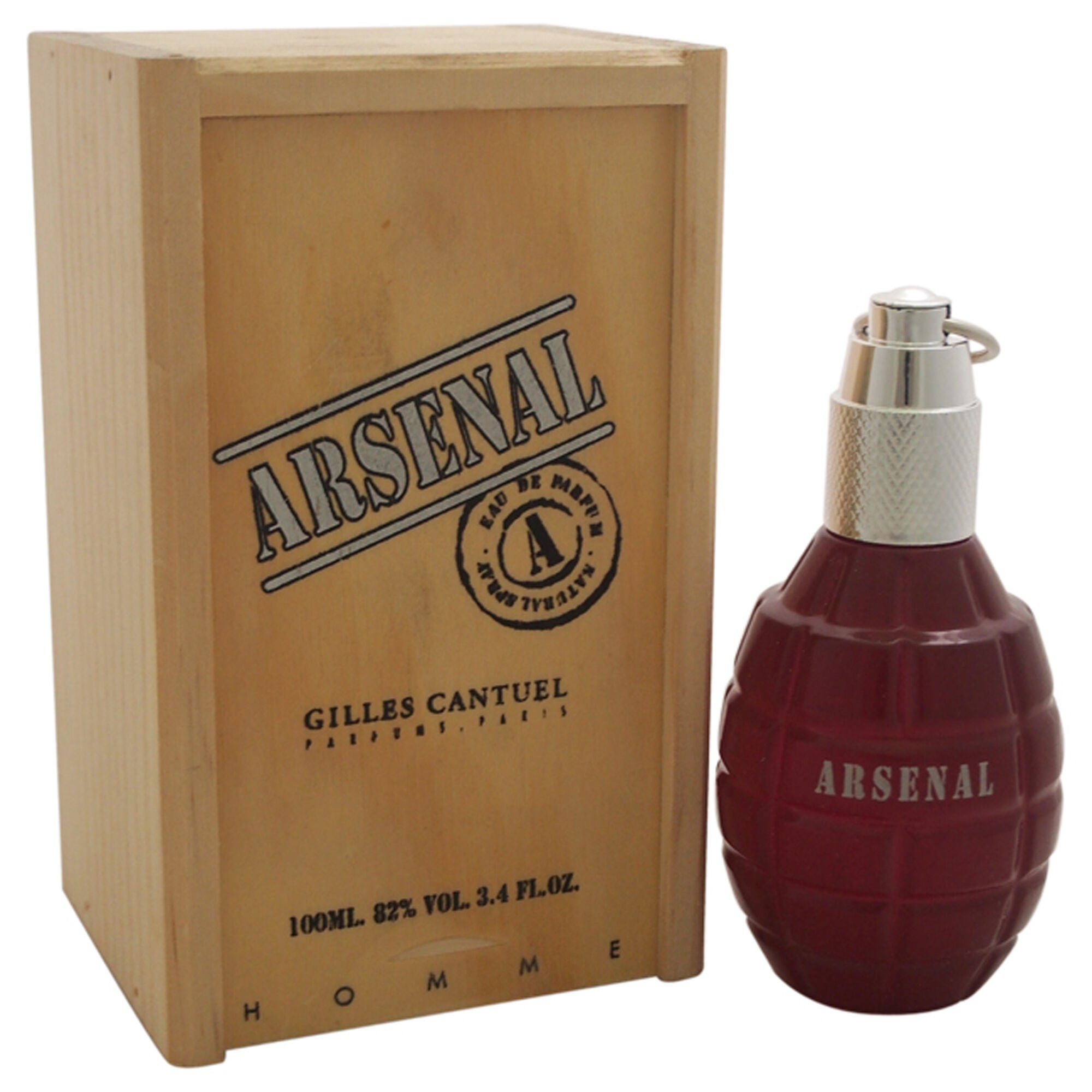 Arsenal Red by Gilles Cantuel for Men - 3.4 oz EDP Spray, , alternate image number 1