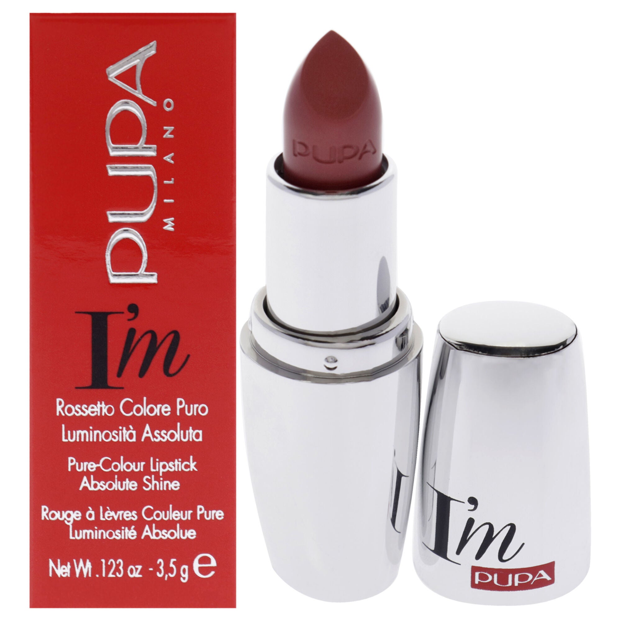 I Am Pure-Colour Lipstick - 106 Elixir by Pupa Milano for Women - 0.123 oz Lipstick, See Description, hi-res image number 0