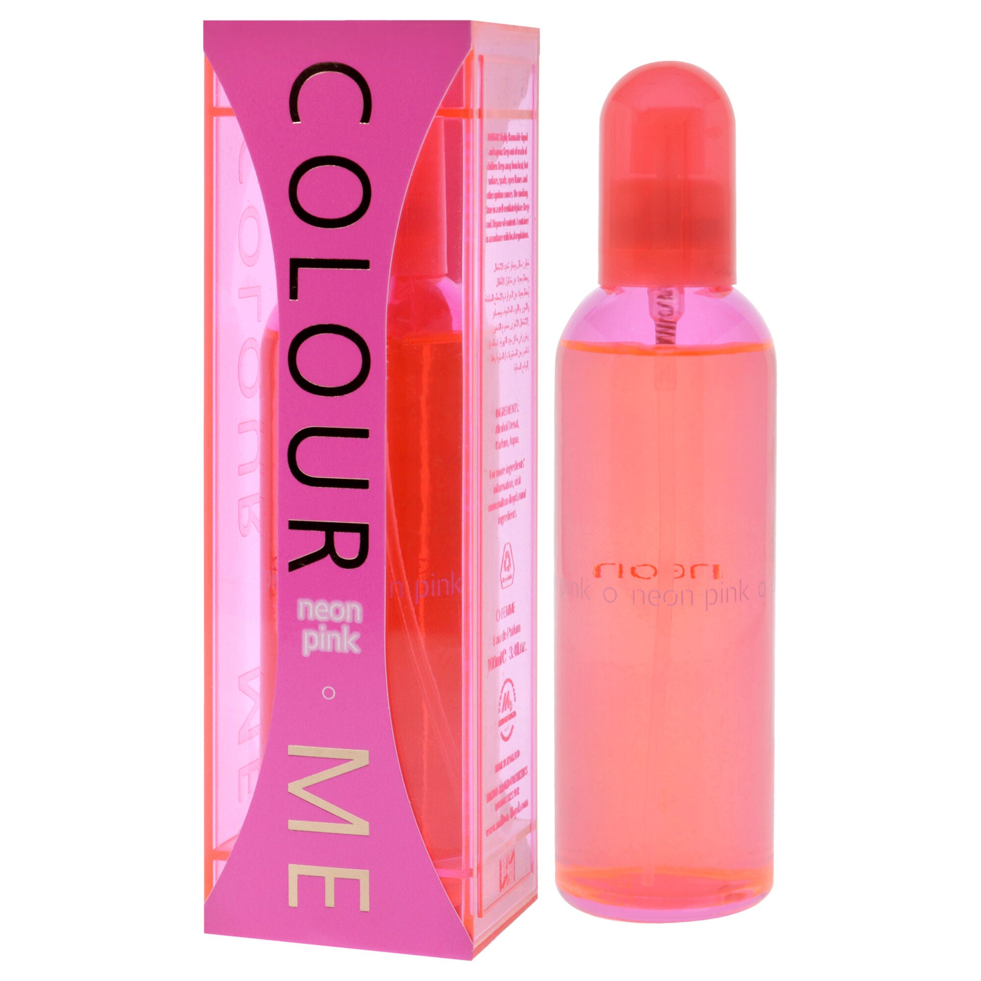 Colour Me Neon Pink by Milton-Lloyd for Women - 3.4 oz EDP Spray, See Description, alternate image number 3