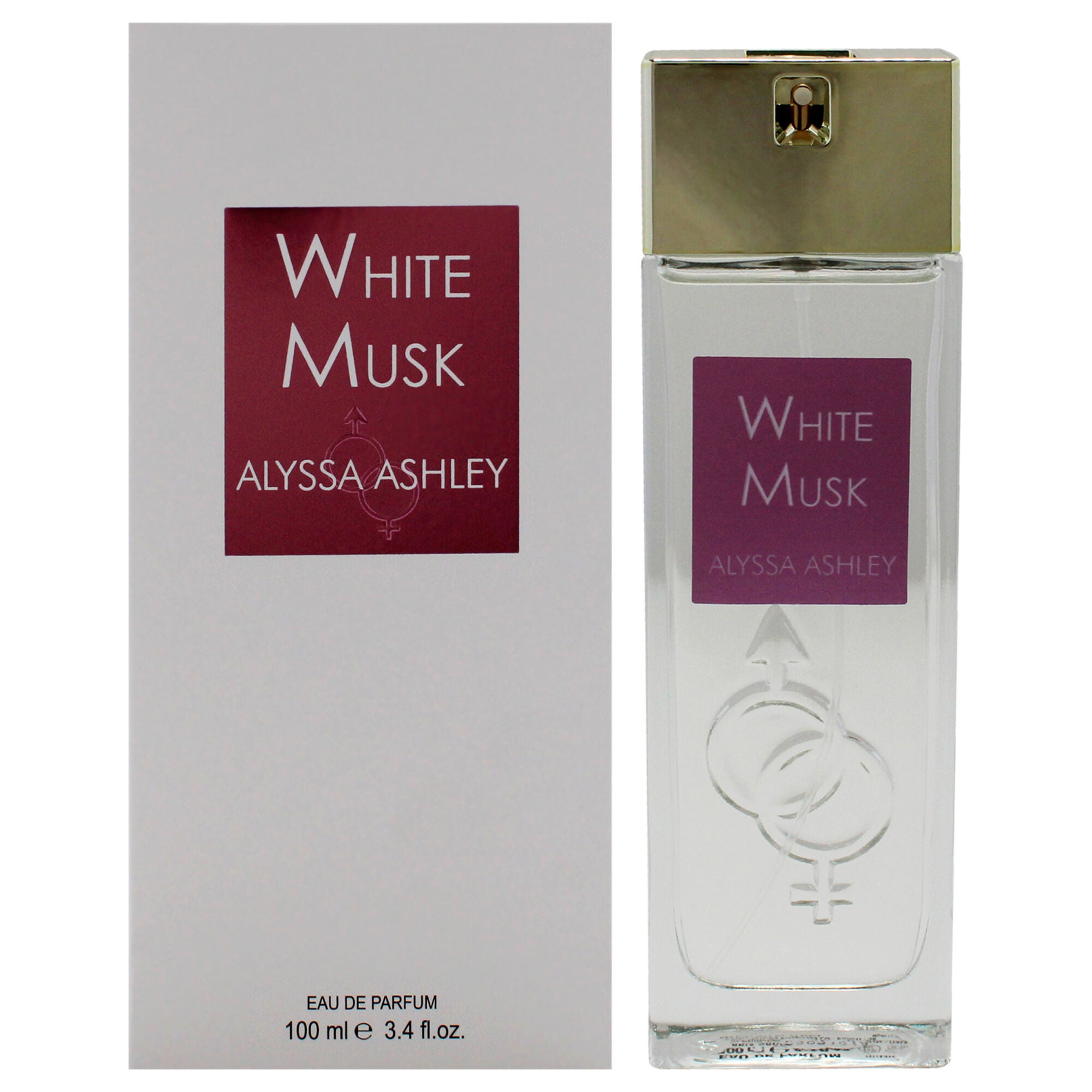 White Musk by Alyssa Ashley for Women - 3.4 oz EDP Spray, See Description, hi-res image number 0