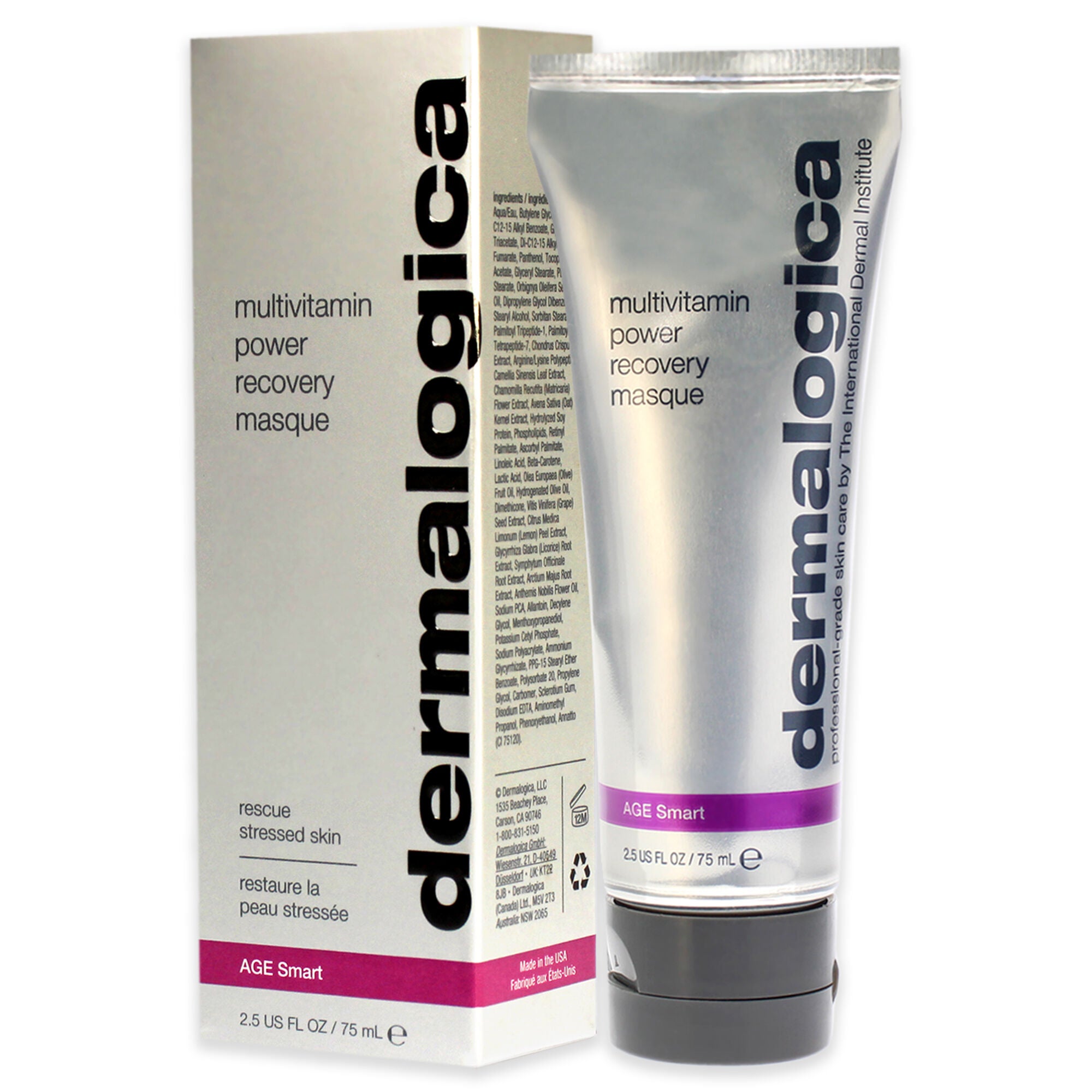 Age Smart Multivitamin Power Recovery Masque by Dermalogica for Unisex - 2.5 oz Mask, See Description, alternate image number 3