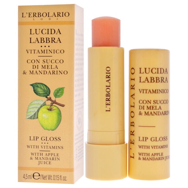 Lip Gloss - Apple and Mandarin Juice by LErbolario for Unisex - 0.15 oz Lip Balm, , alternate image number 7