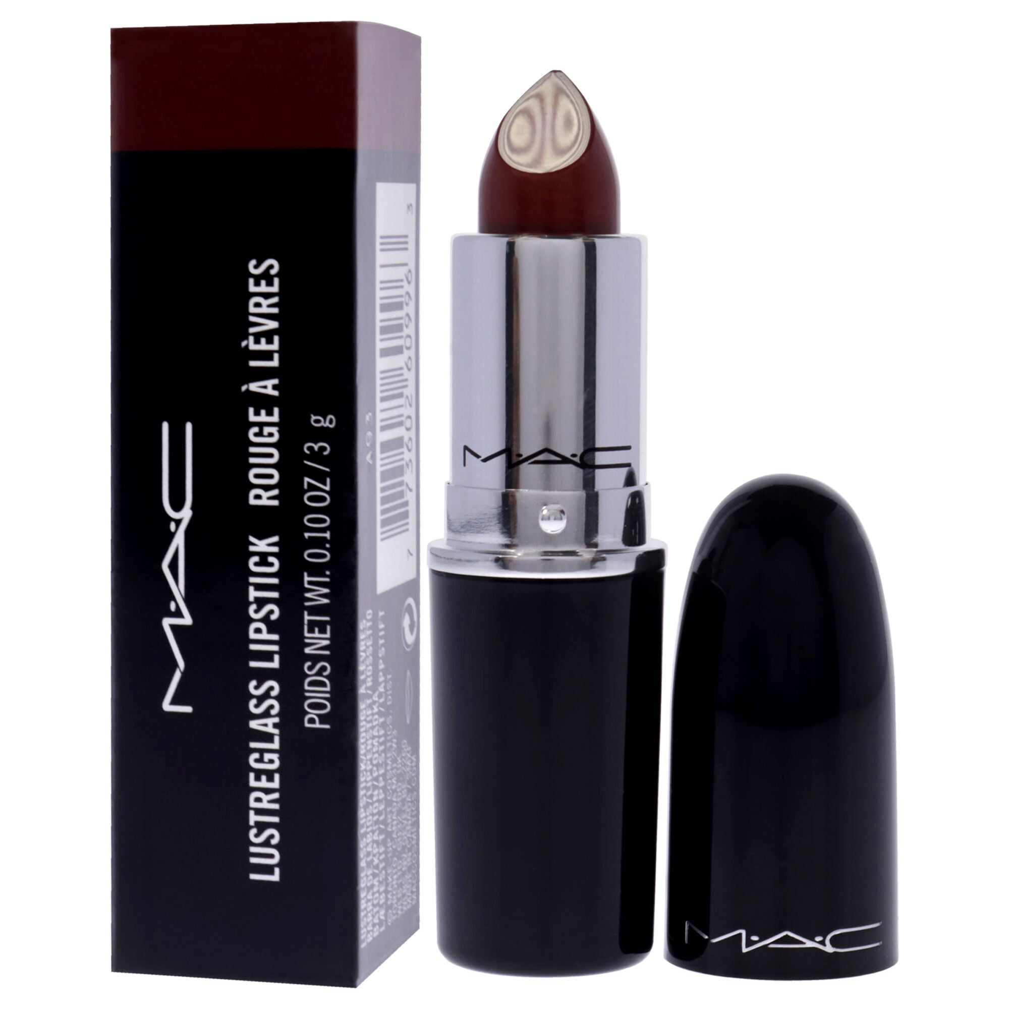 Lustreglass Lipstick - 549 PDA by MAC for Women - 0.1 oz Lipstick, , alternate image number 9