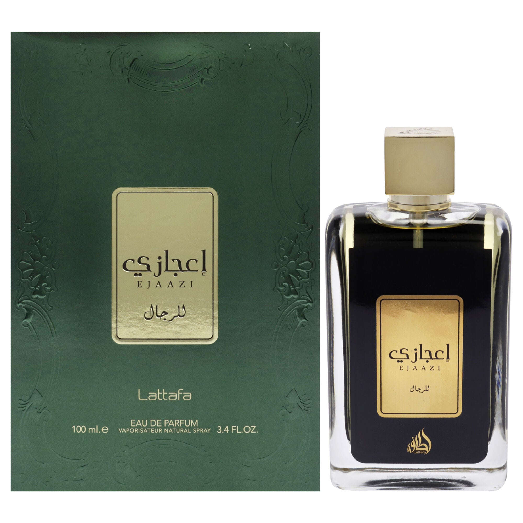 Ejaazi by Lattafa for Men - 3.4 oz EDP Spray, See Description, hi-res image number 0