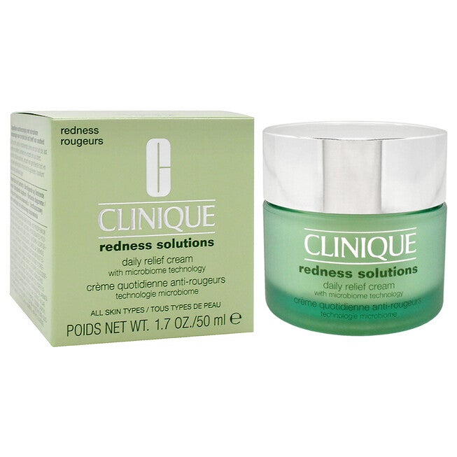 Redness Solutions Daily Relief Cream - All Skin Types by Clinique for Unisex - 1.7 oz Cream, See Description, alternate image number 4