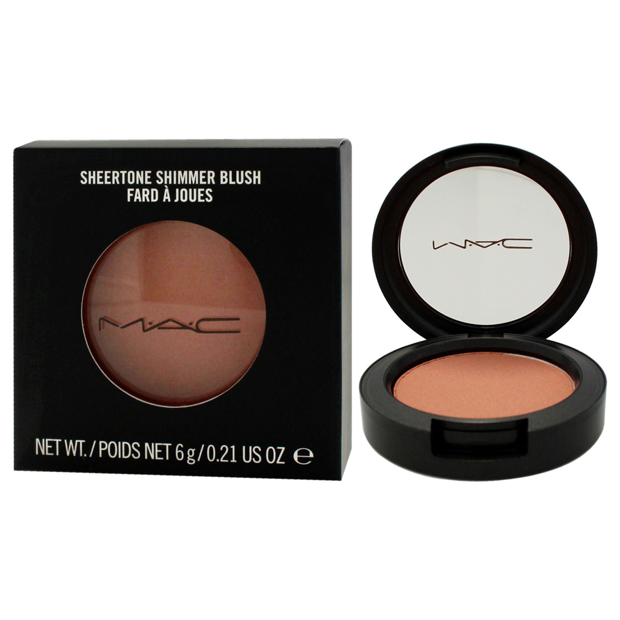 Sheertone Shimmer Blush - Sunbasque by MAC for Women - 0.21 oz Blush, See Description, alternate image number 3