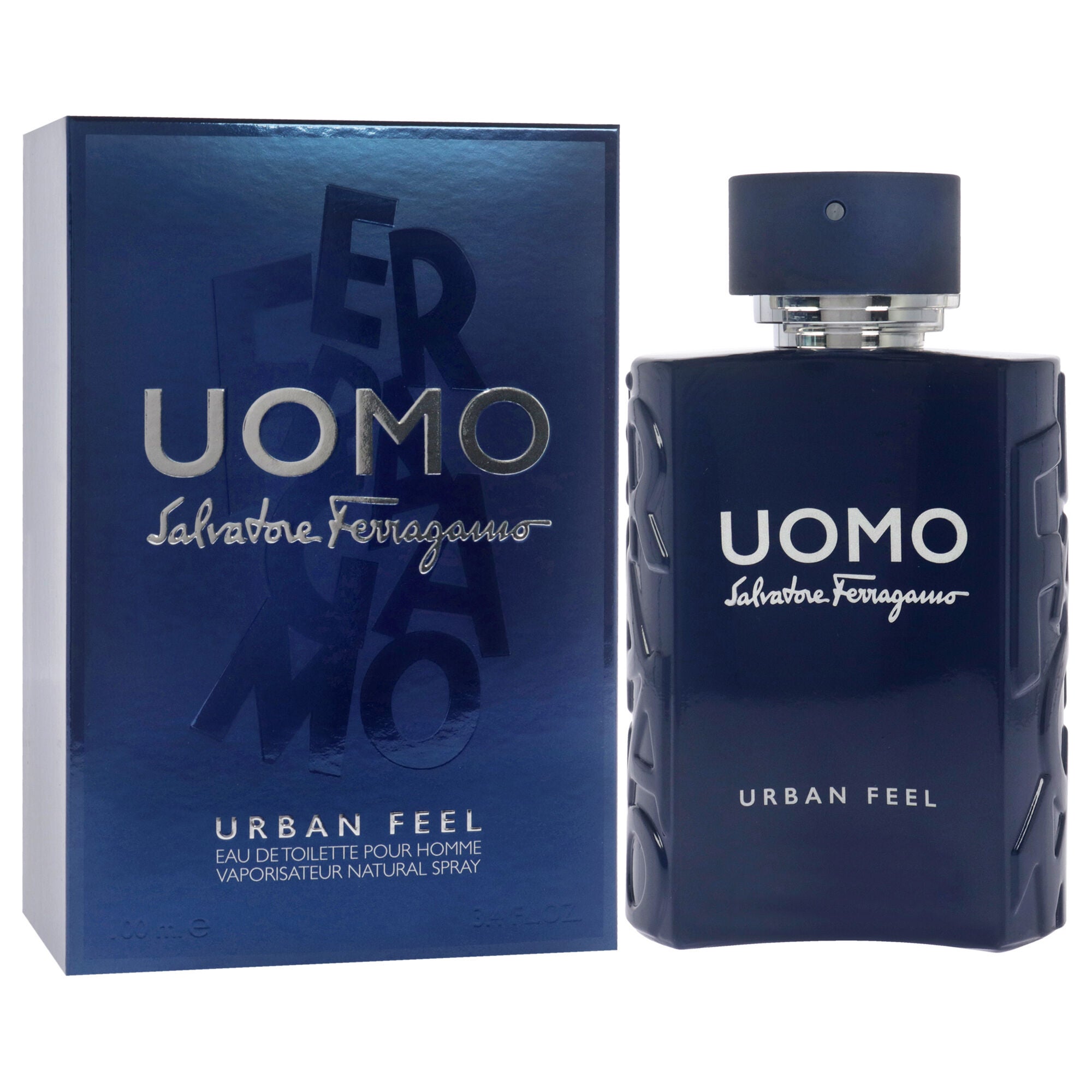 Uomo Urban Feel by Salvatore Ferragamo for Men - 3.4 oz EDT Spray, See Description, alternate image number 1
