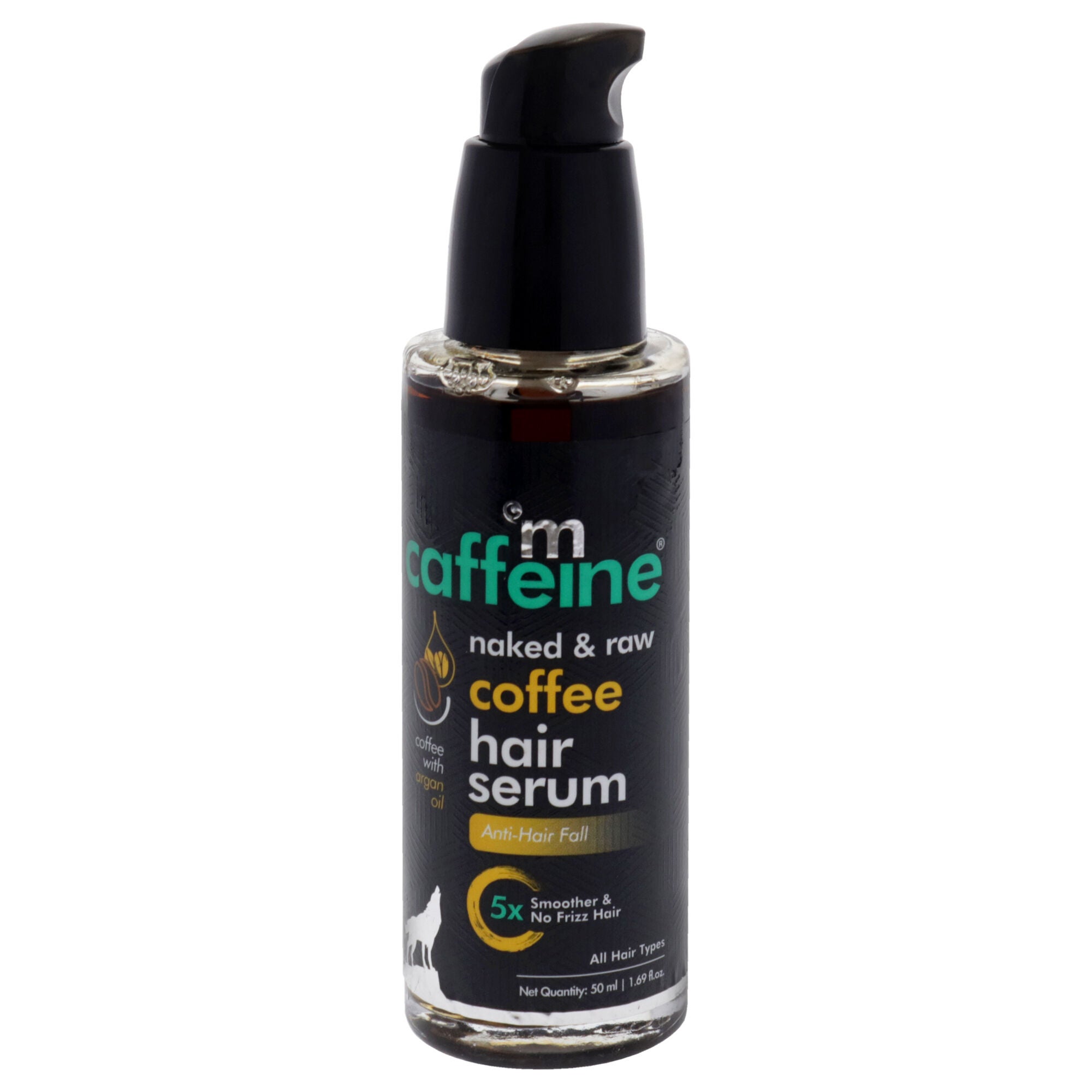 Naked and Raw Coffee Hair Serum - Argan Oil by mCaffeine for Unisex - 1.69 oz Serum, , alternate image number 5