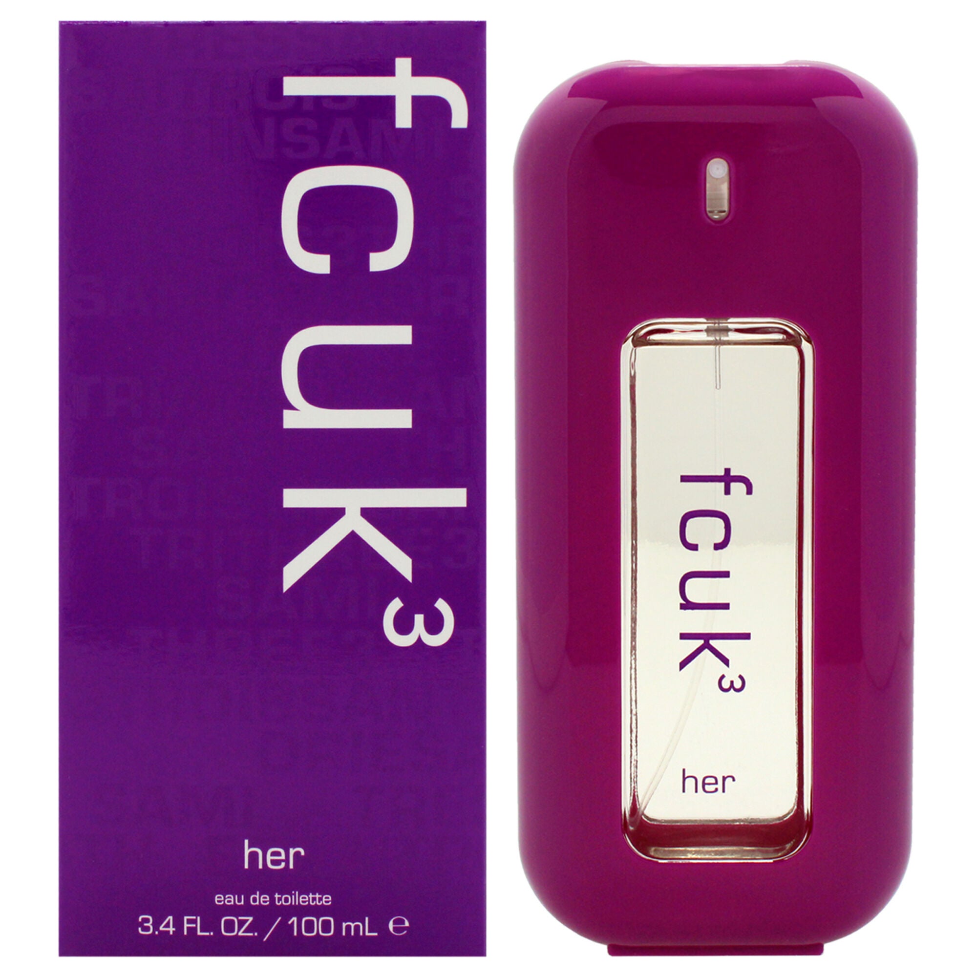 fcuk 3 by French Connection UK for Women - 3.4 oz EDT Spray, See Description, hi-res image number 0
